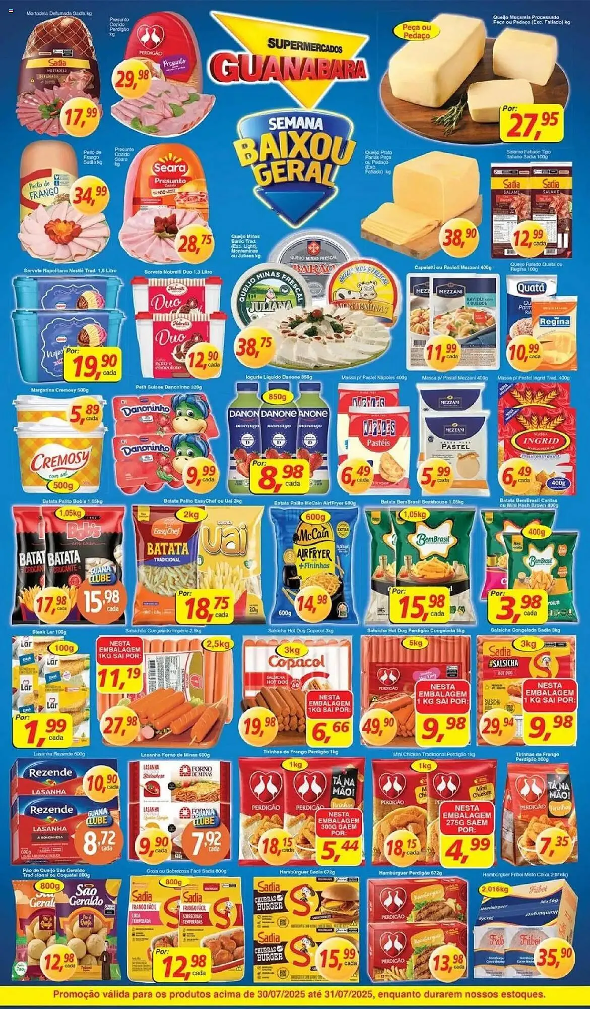 Encarte de Catálogo Supermercados Guanabara 30 de julho até 31 de julho 2025 - Pagina 7
