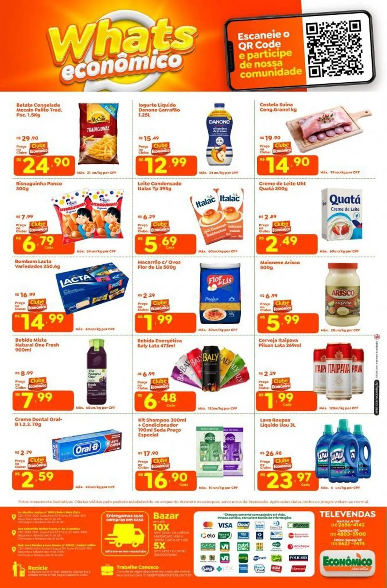 Encarte de Catálogo Econômico Atacadão 20 de janeiro até 23 de janeiro 2026 - Pagina 2