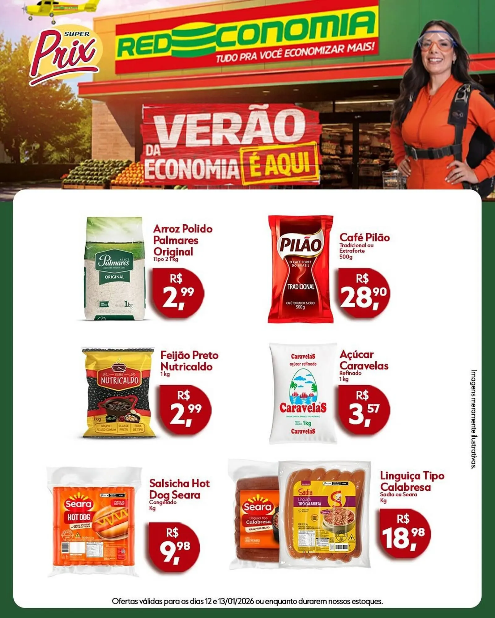 Encarte de Encarte SuperPrix 12 de janeiro até 13 de janeiro 2026 - Pagina 1