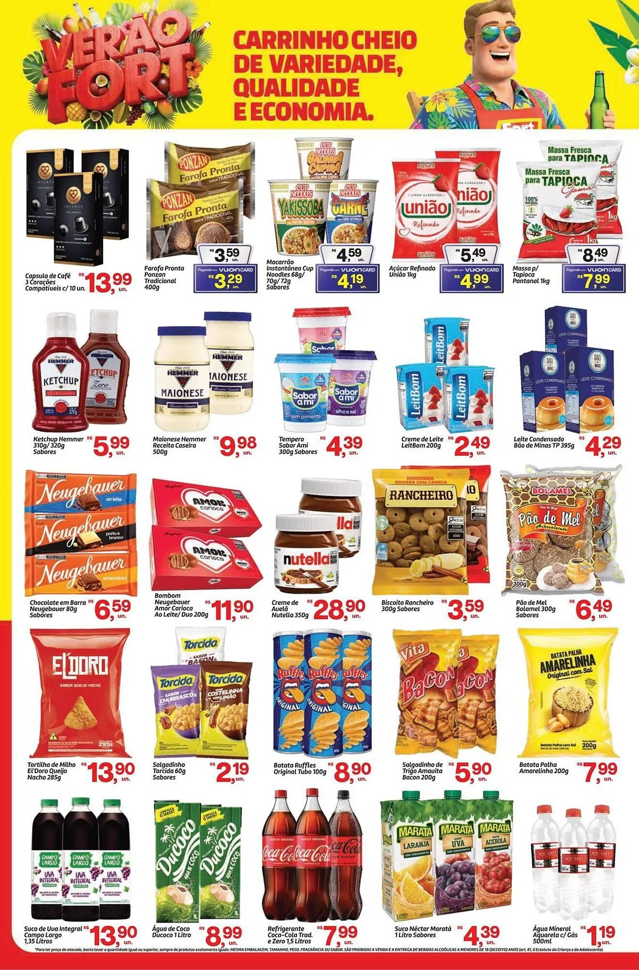 Encarte de Tabloide Fort Atacadista 12 de janeiro até 16 de janeiro 2026 - Pagina 2