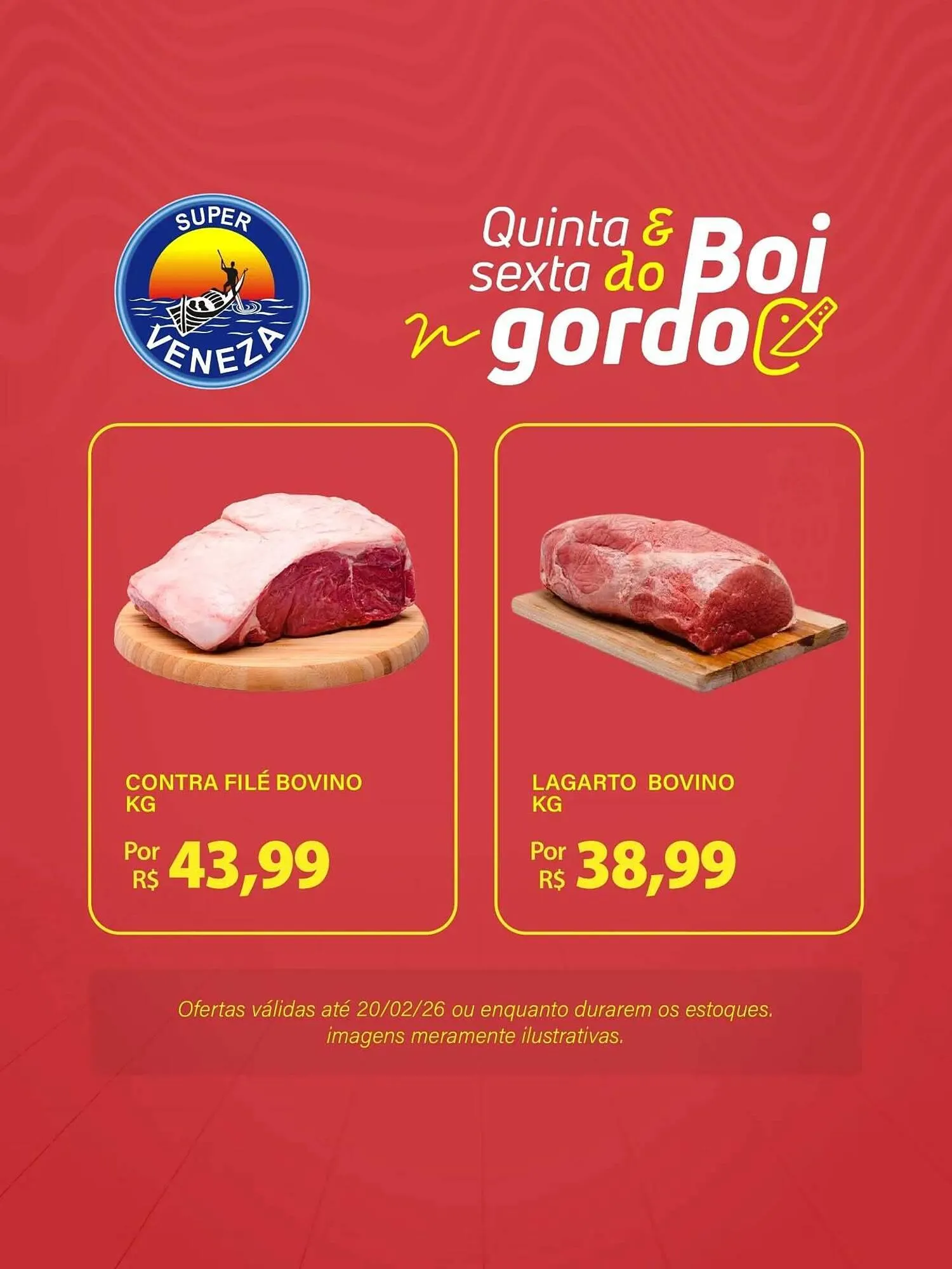Encarte de Catálogo Super Veneza 19 de fevereiro até 20 de fevereiro 2026 - Pagina 3