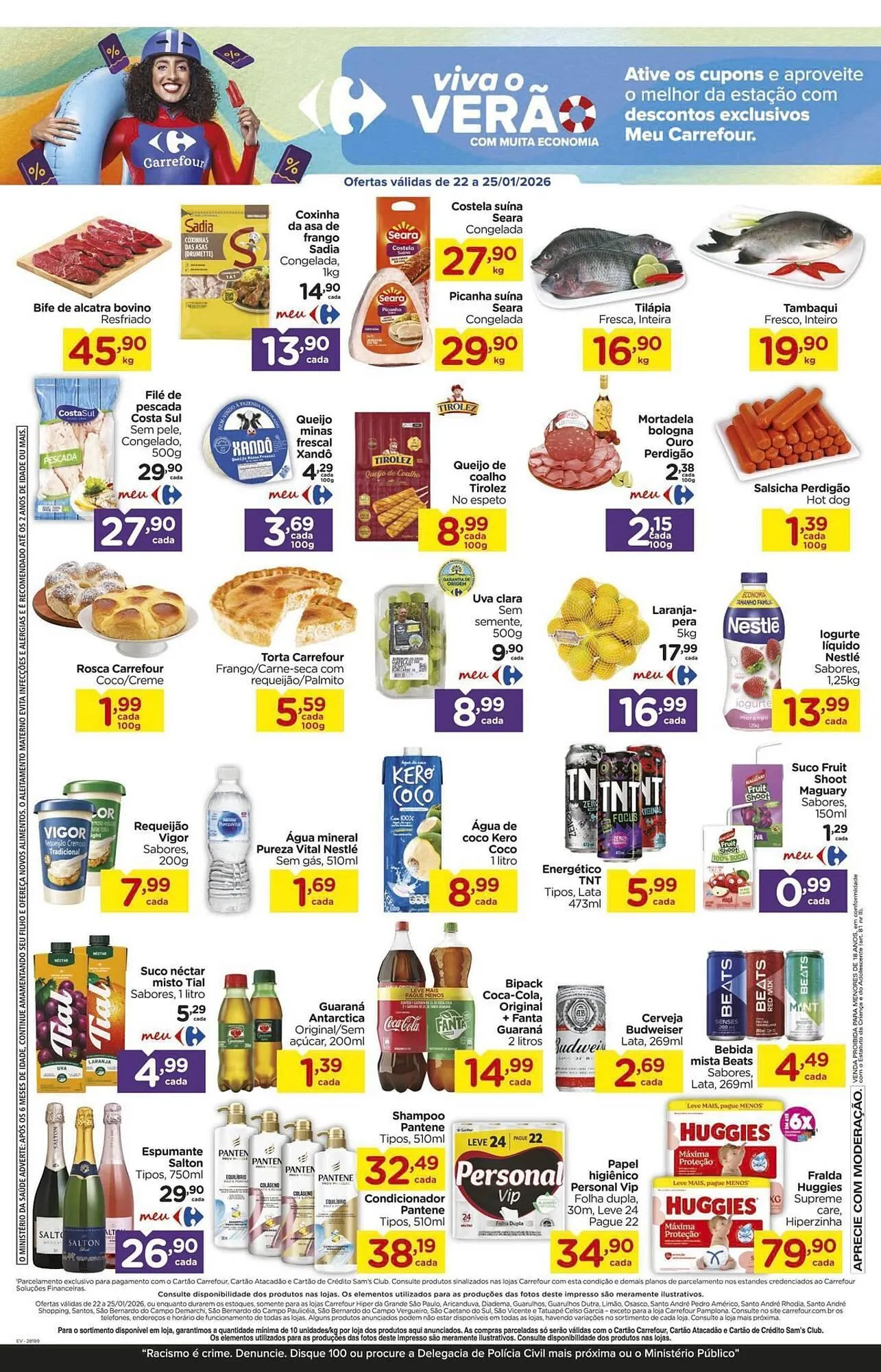 Encarte de Folheto Carrefour 22 de janeiro até 25 de janeiro 2026 - Pagina 2