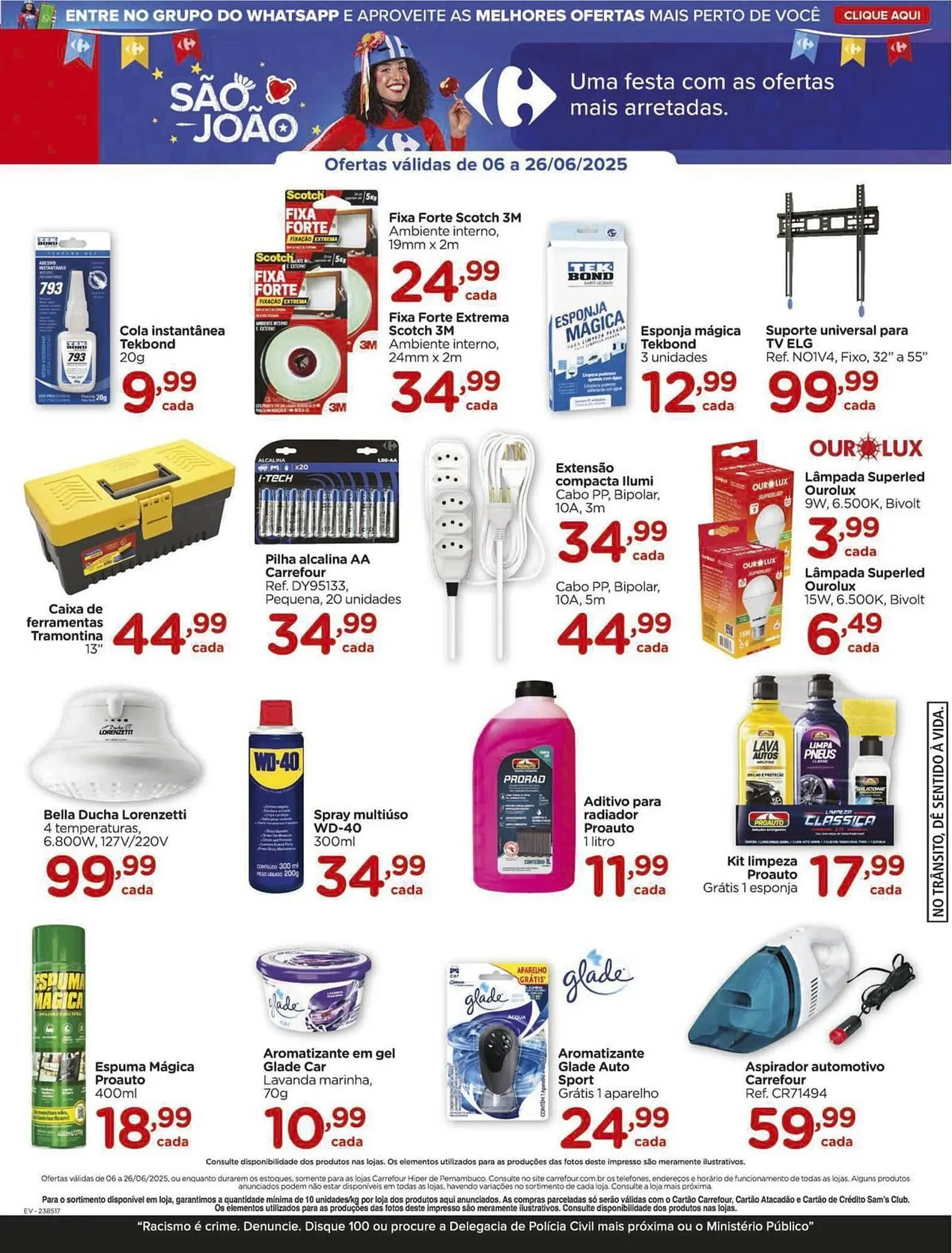 Encarte de Catálogo Carrefour 6 de junho até 26 de junho 2025 - Pagina 6