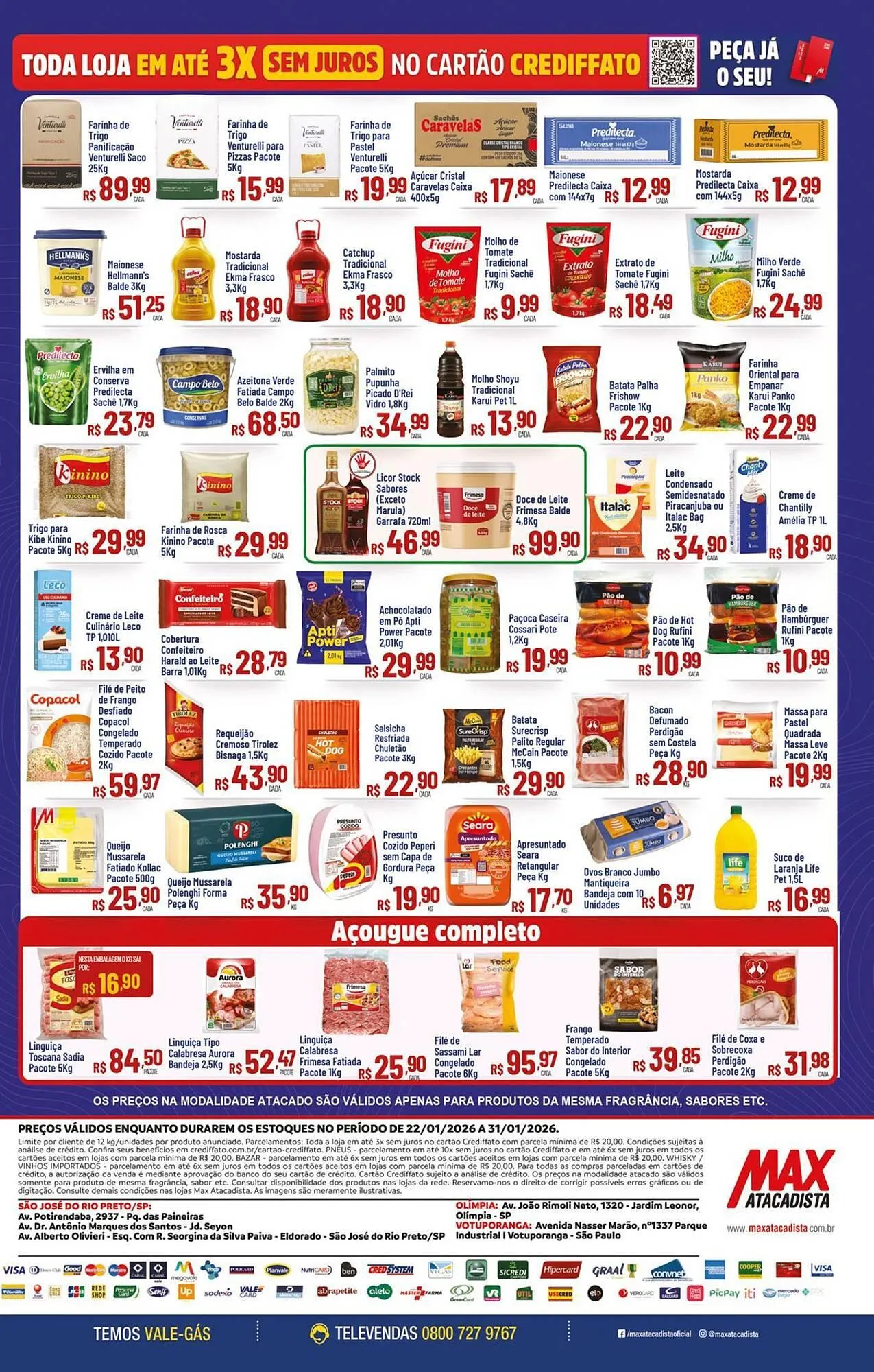 Encarte de Encarte Max Atacadista 22 de janeiro até 31 de janeiro 2026 - Pagina 8