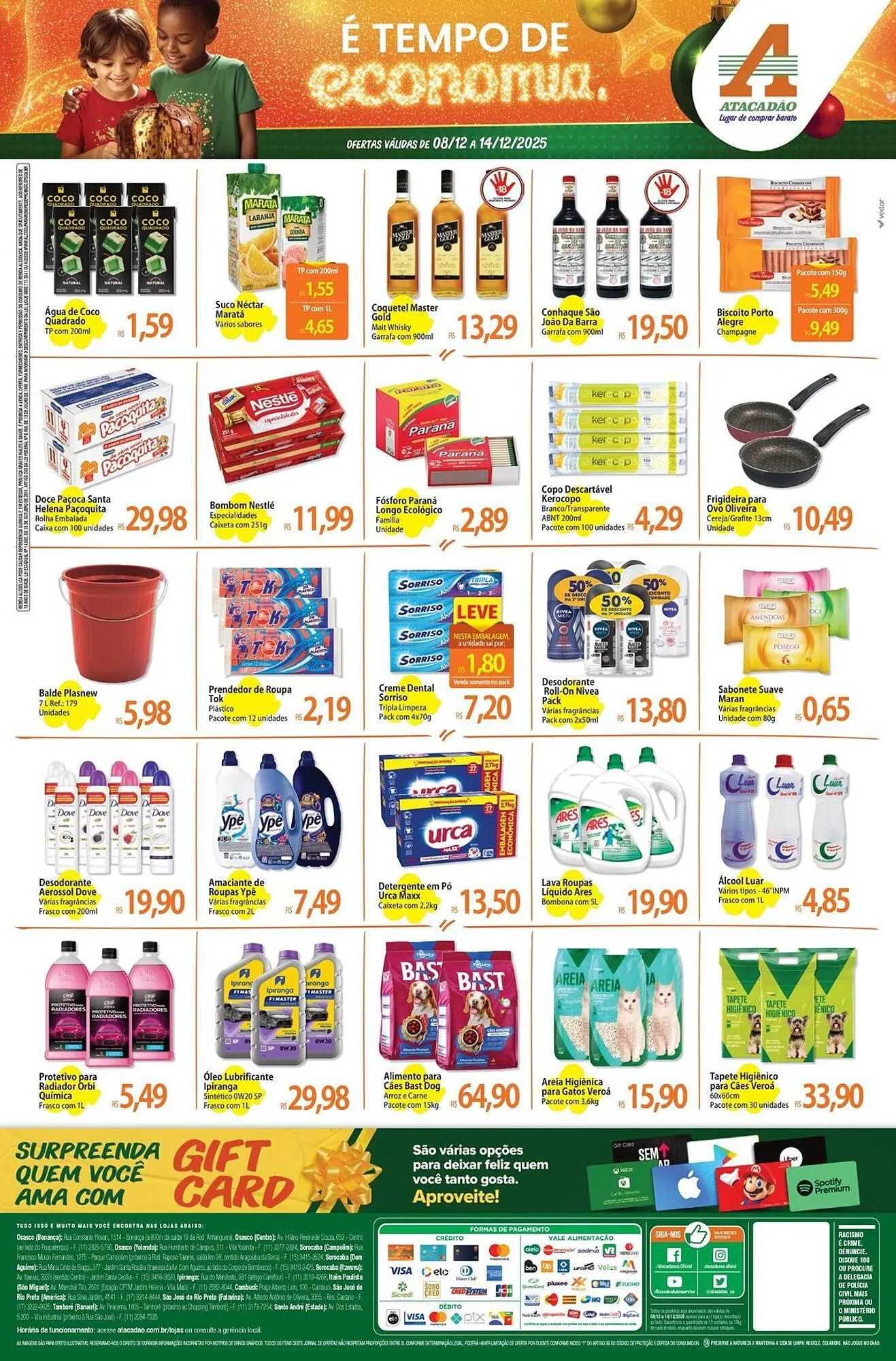 Encarte de Folheto Atacadão 9 de dezembro até 14 de dezembro 2025 - Pagina 2
