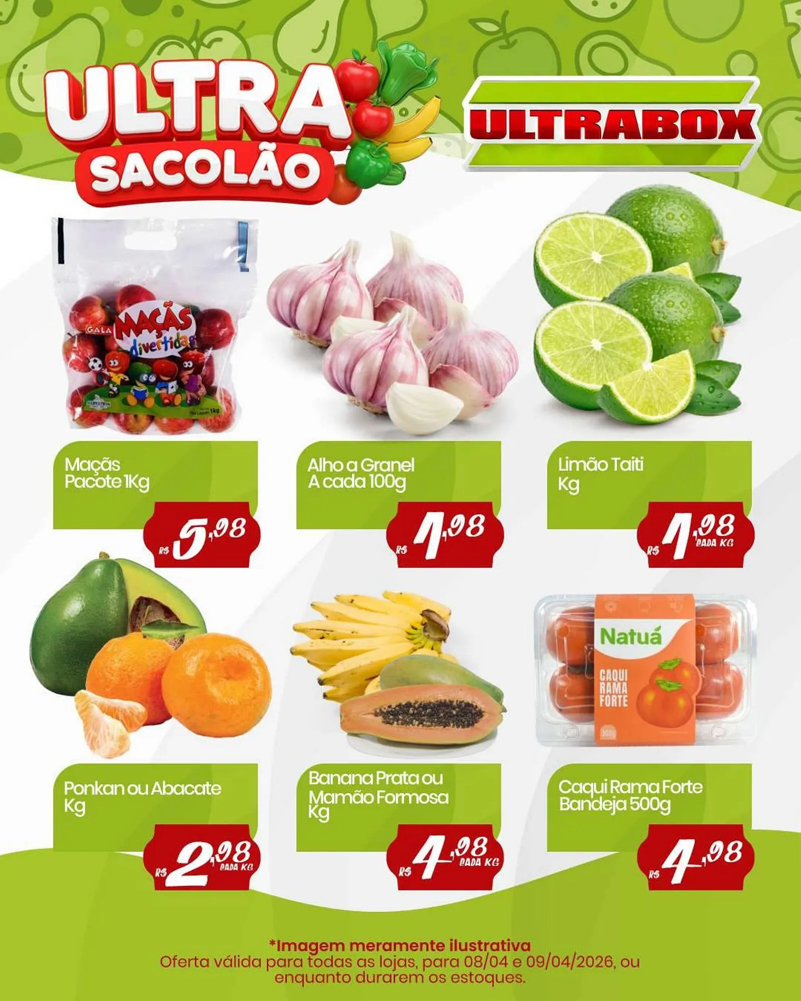 Encarte de Panfleto Ultrabox 9 de abril até 9 de abril 2026 - Pagina 1