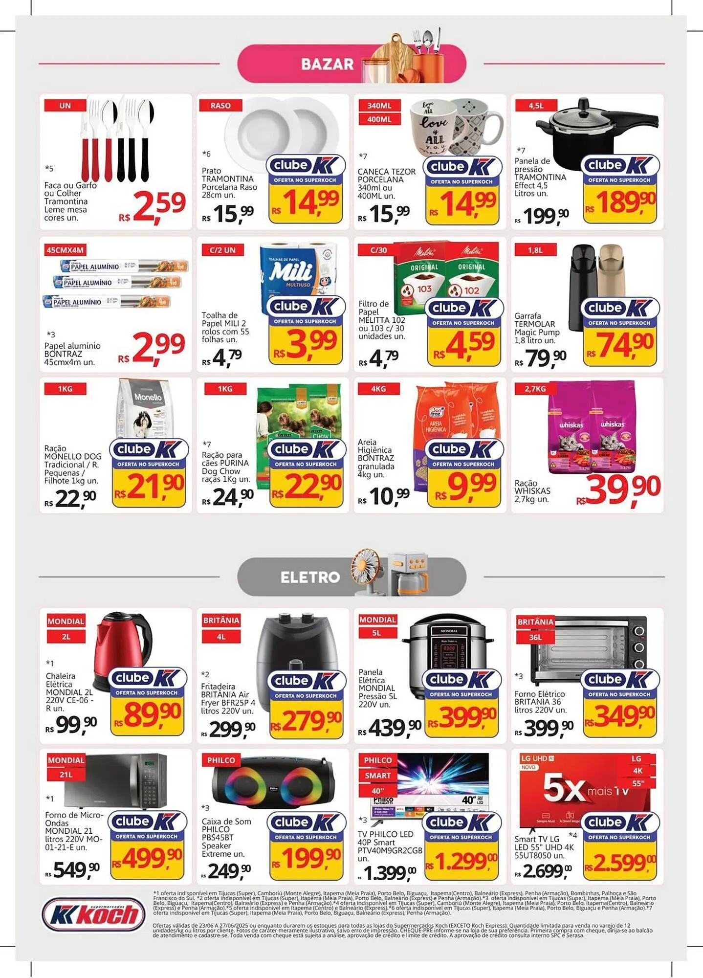 Encarte de Catálogo Supermercados Koch 23 de junho até 27 de junho 2025 - Pagina 9