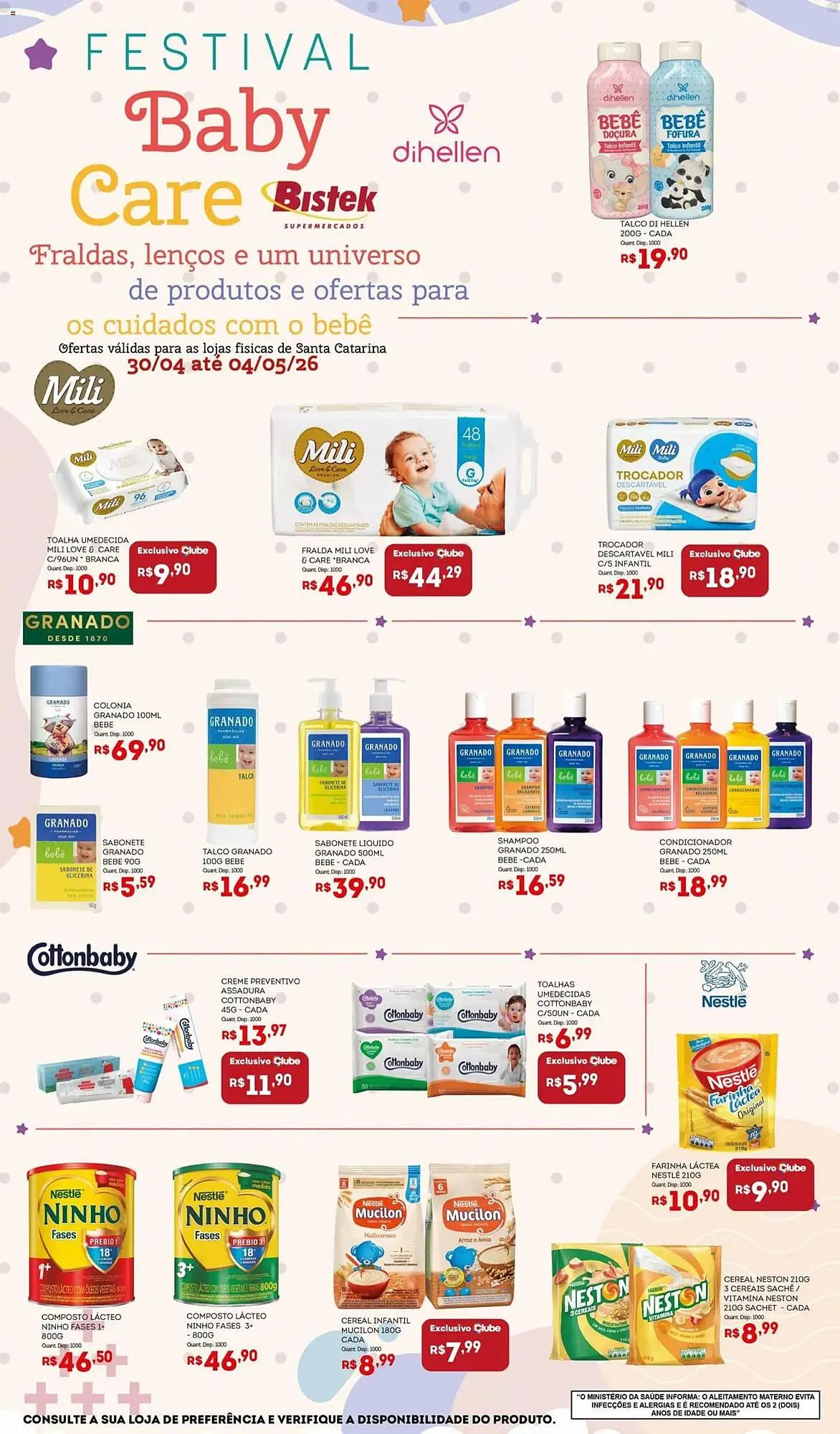 Encarte de Encarte Bistek Supermercados 30 de abril até 5 de maio 2026 - Pagina 3