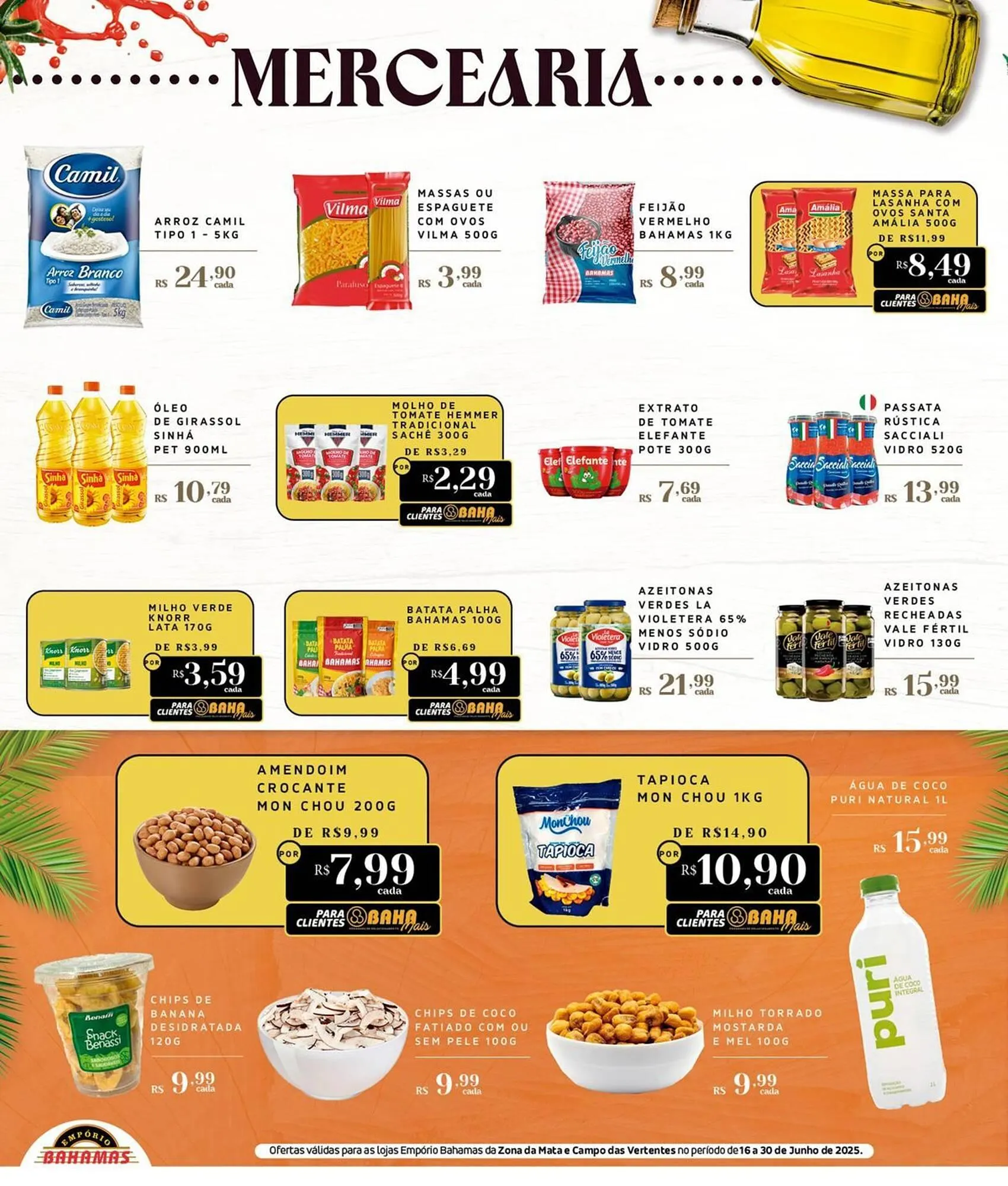 Encarte de Catálogo Empório Bahamas 16 de junho até 30 de junho 2025 - Pagina 5