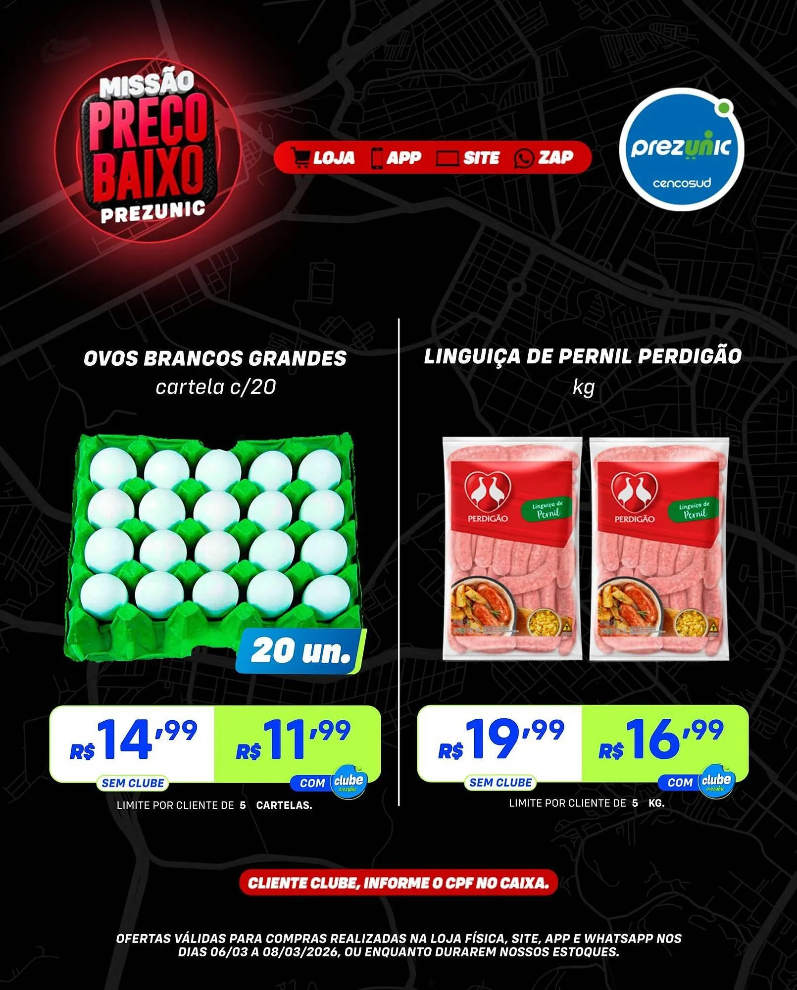 Encarte de Encarte Prezunic 6 de março até 8 de março 2026 - Pagina 5