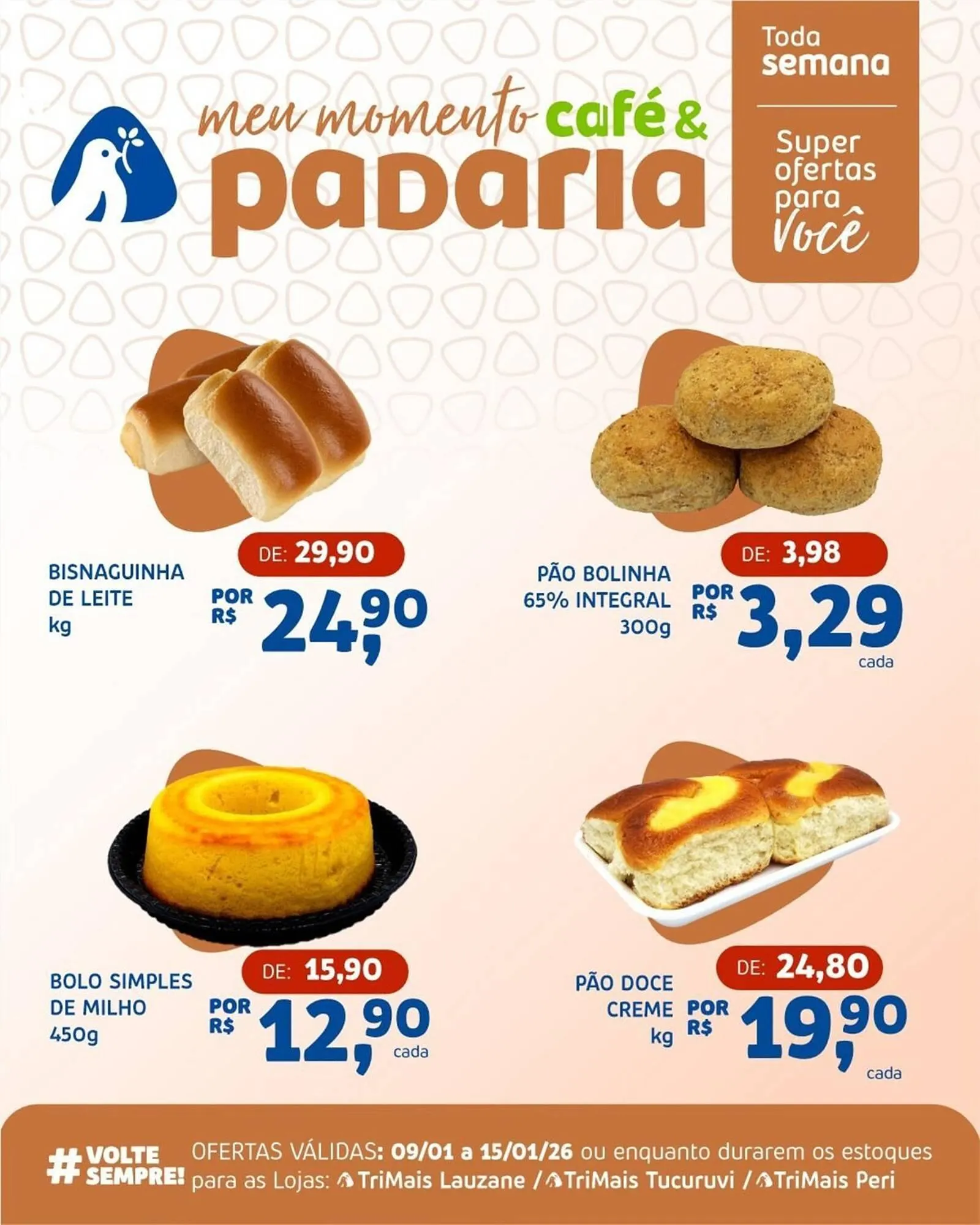 Encarte de Catálogo Trimais Supermercado 9 de janeiro até 15 de janeiro 2026 - Pagina 4