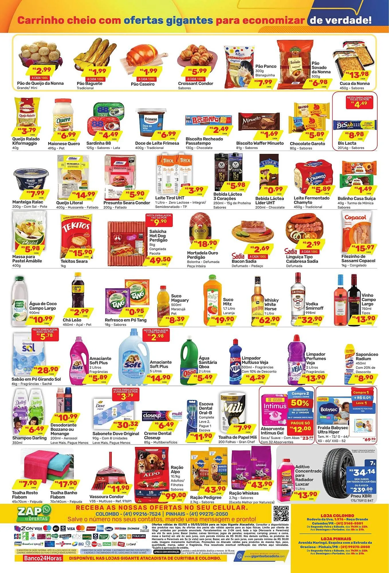 Encarte de Encarte Gigante Atacadista 2 de março até 5 de março 2026 - Pagina 2
