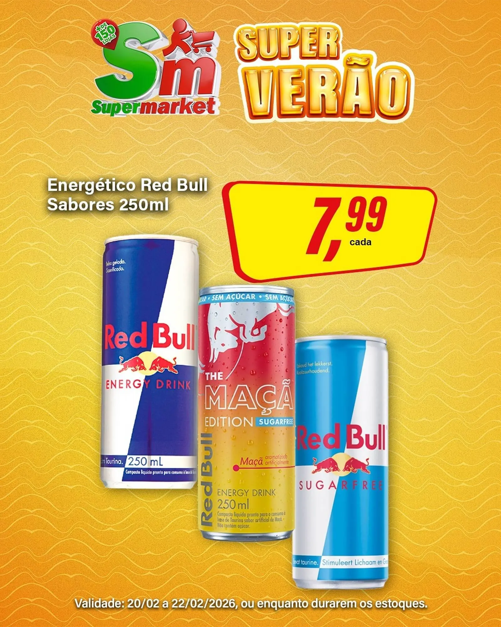 Encarte de Encarte Rede Supermarket 20 de fevereiro até 22 de fevereiro 2026 - Pagina 1
