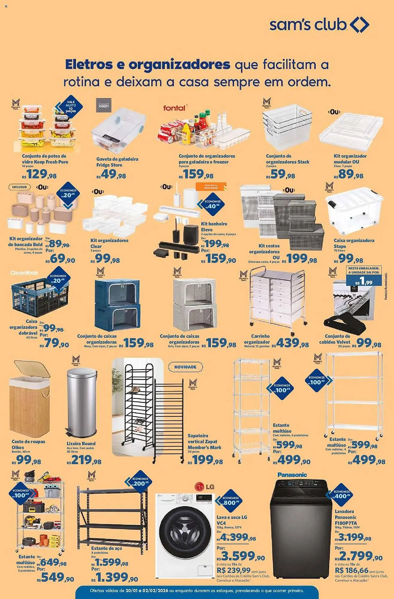 Encarte de Folheto Sam's Club 20 de janeiro até 2 de fevereiro 2026 - Pagina 3