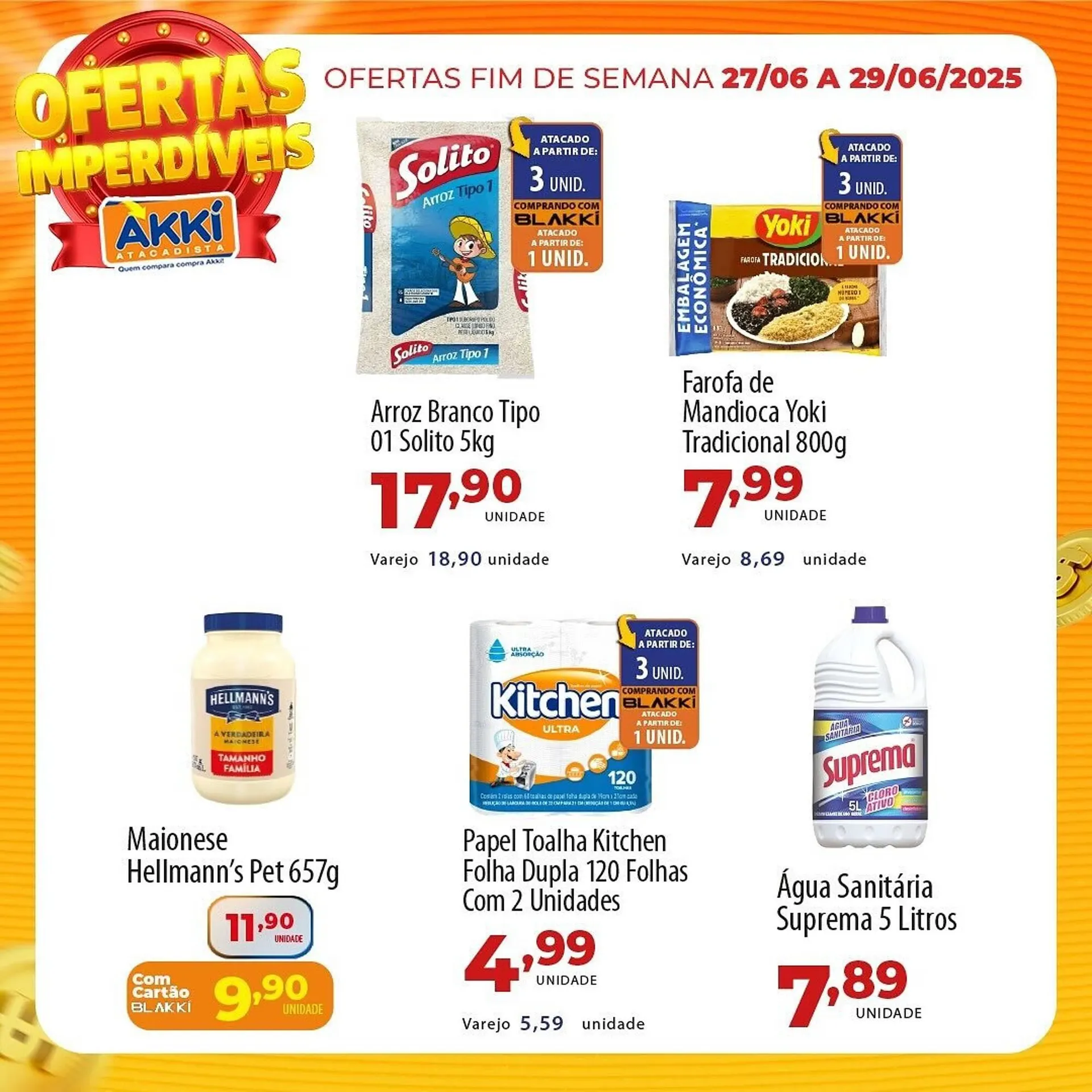 Encarte de Catálogo Akki Atacadista 26 de junho até 29 de junho 2025 - Pagina 3
