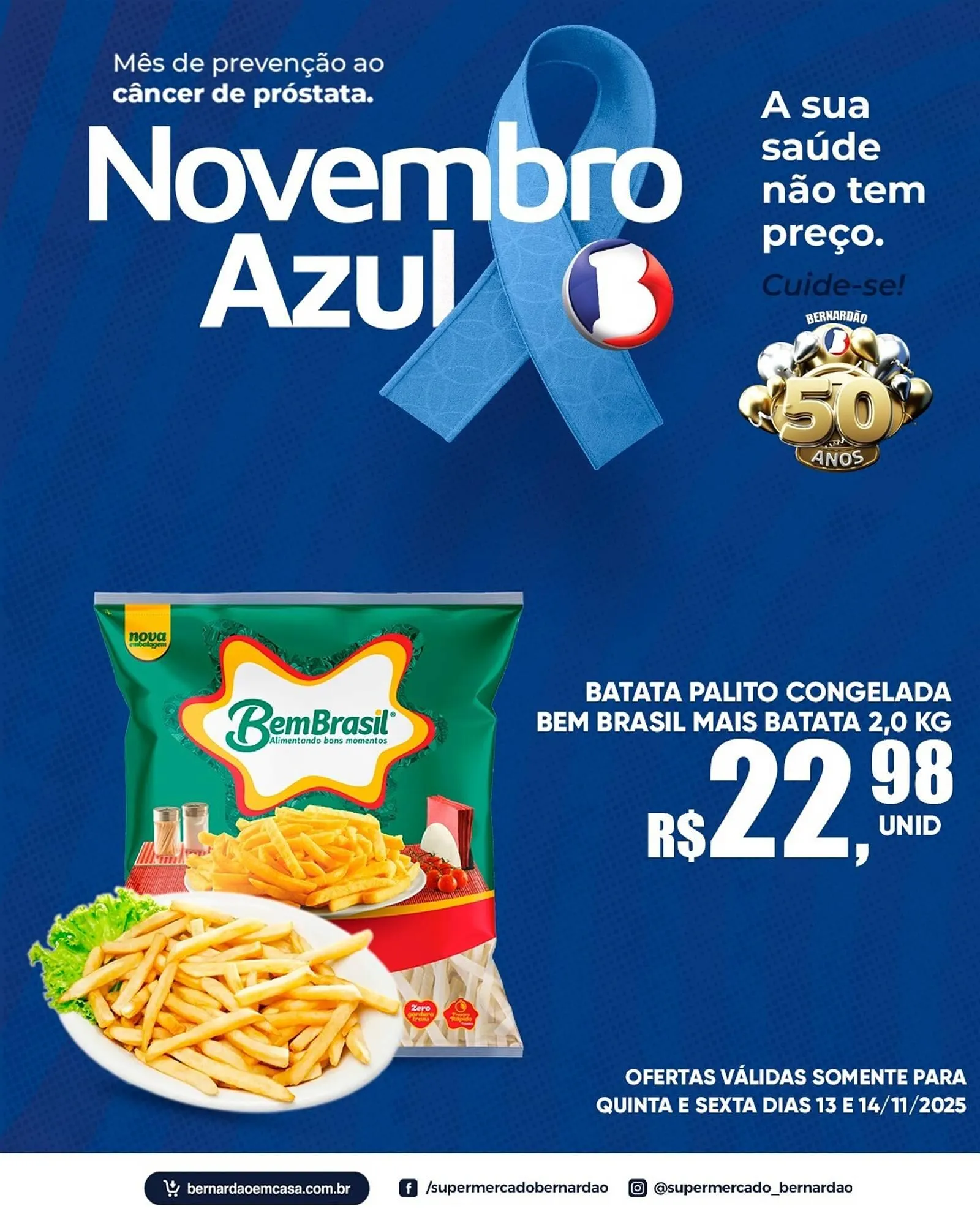 Encarte de Catálogo Supermercado Bernardão 13 de novembro até 14 de novembro 2025 - Pagina 3