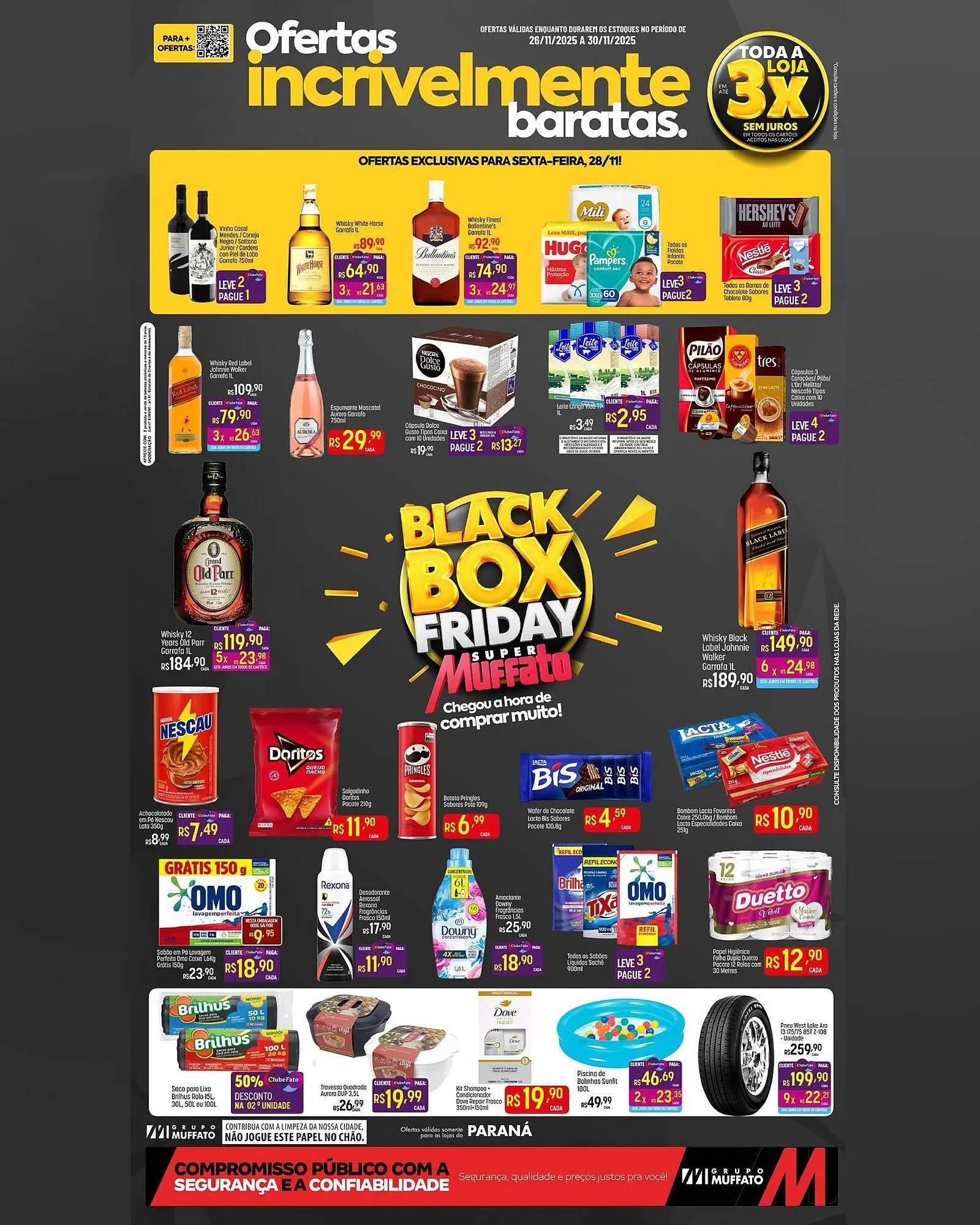 Encarte de Encarte Muffato 25 de novembro até 30 de novembro 2025 - Pagina 1