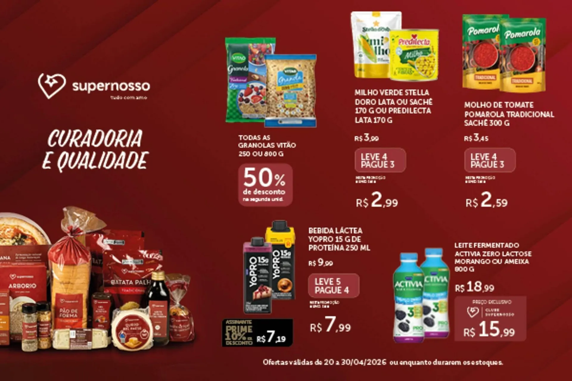 Encarte de Folheto Super Nosso 24 de abril até 26 de abril 2026 - Pagina 13