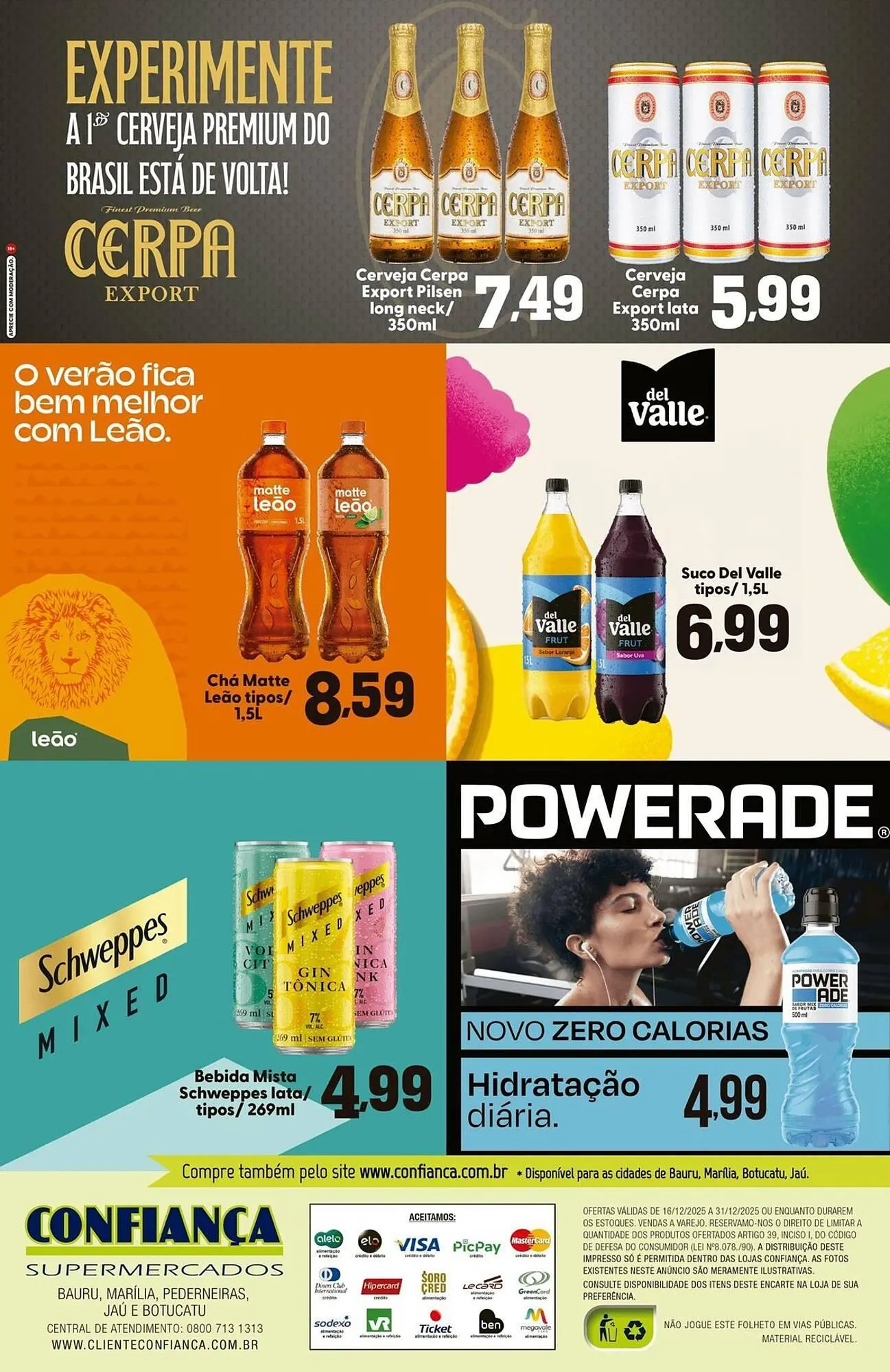 Encarte de Catálogo Confiança Supermercados 16 de dezembro até 31 de dezembro 2025 - Pagina 8