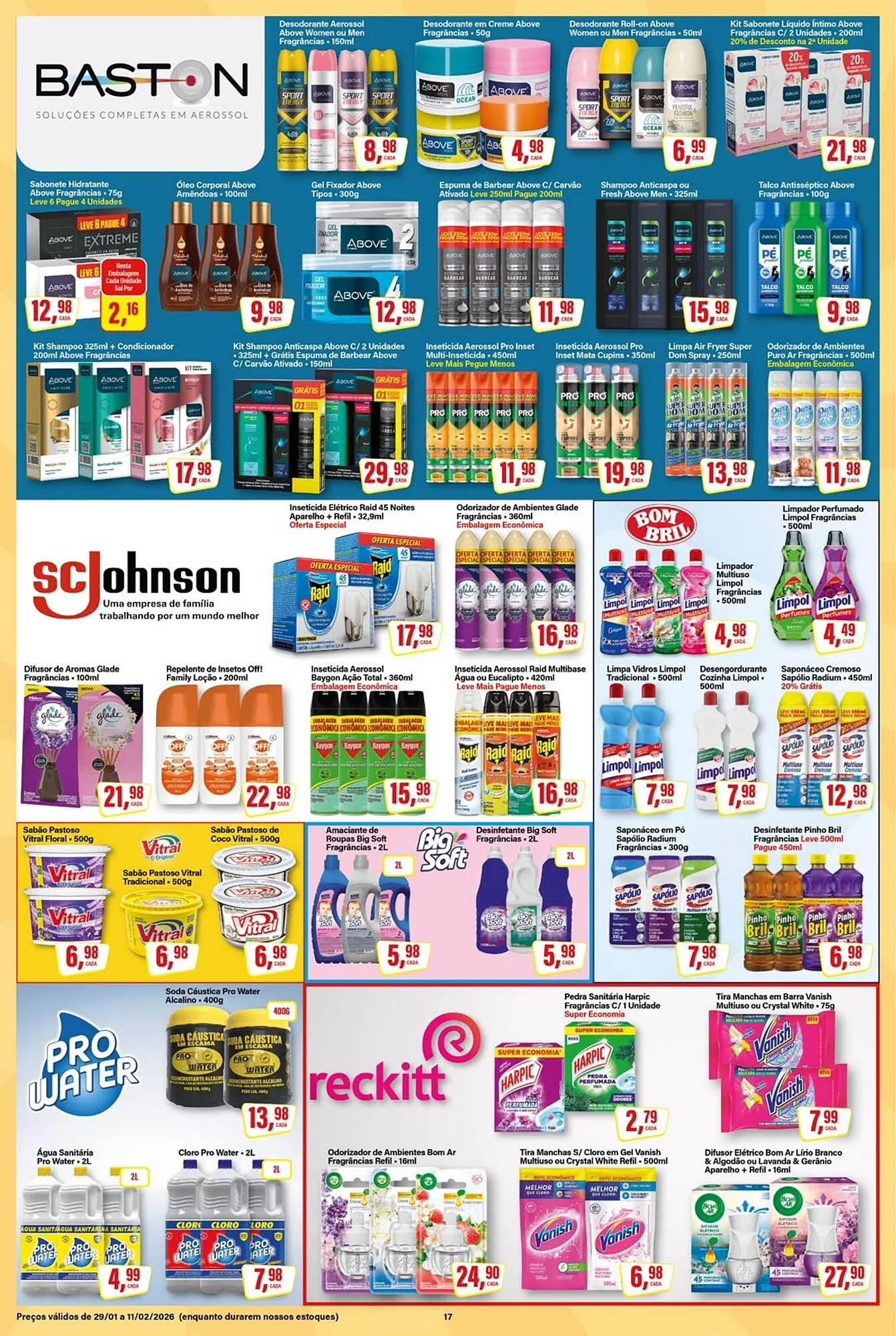 Encarte de Encarte Rede Supermarket 10 de fevereiro até 11 de fevereiro 2026 - Pagina 17