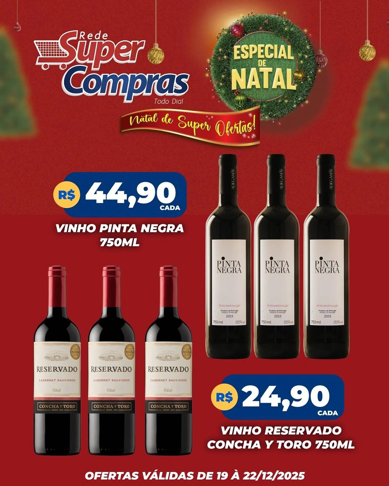 Encarte de Encarte Rede Super Compras 20 de dezembro até 22 de dezembro 2025 - Pagina 1