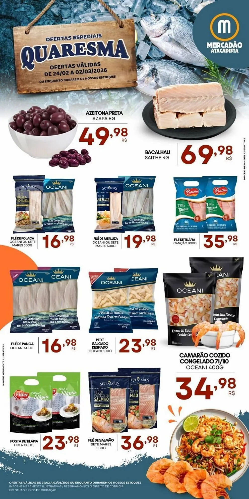 Encarte de Folheto Mercadão Atacadista 25 de fevereiro até 1 de março 2026 - Pagina 1