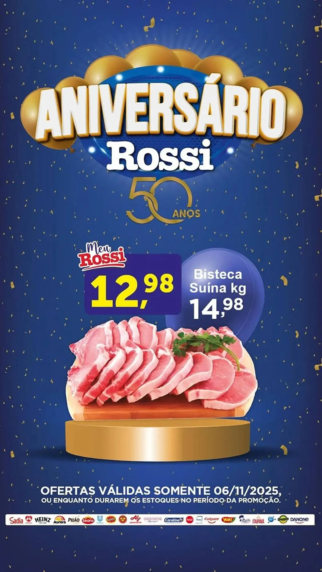 Encarte de Folheto Rossi Supermercado 6 de novembro até 7 de novembro 2025 - Pagina 3