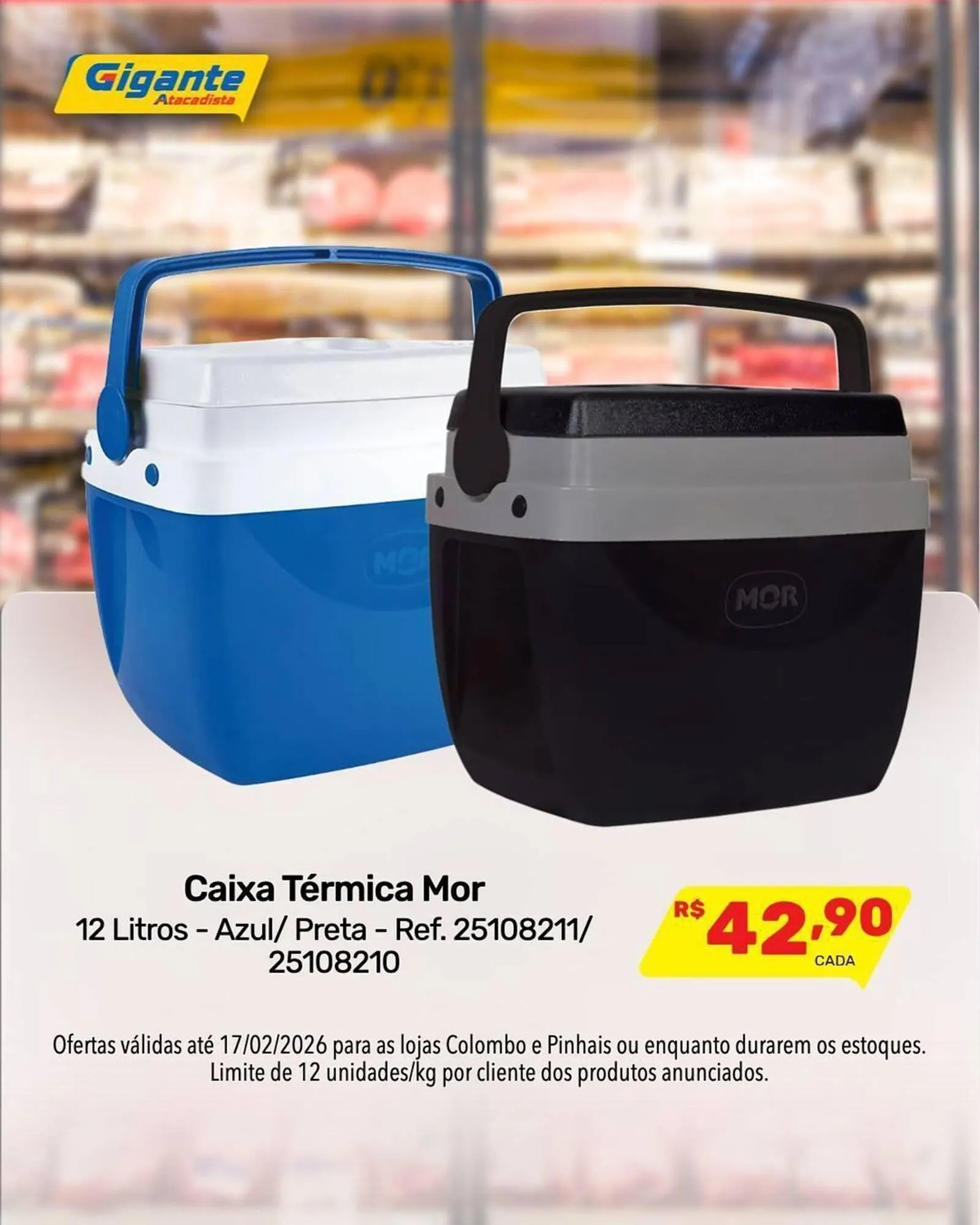 Encarte de Encarte Gigante Atacadista 13 de fevereiro até 17 de fevereiro 2026 - Pagina 7