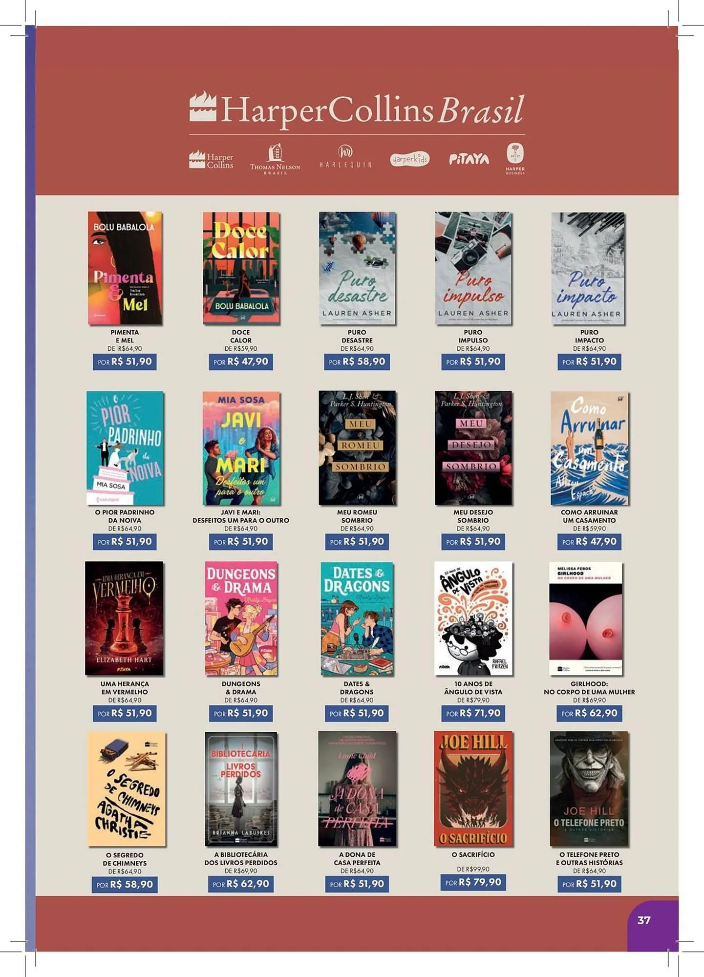 Encarte de Catálogo Livraria Leitura 2 de março até 31 de março 2026 - Pagina 37