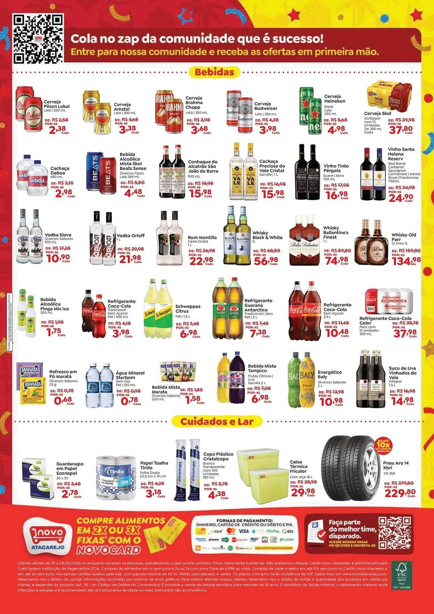 Encarte de Folheto Novo Atacarejo 5 de fevereiro até 8 de fevereiro 2026 - Pagina 2