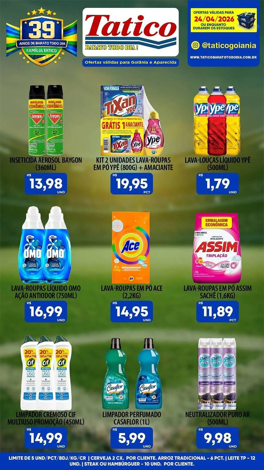 Encarte de Tabloide Tatico 24 de abril até 24 de abril 2026 - Pagina 25