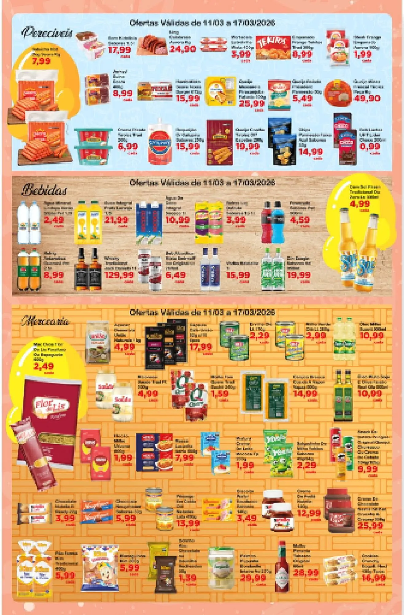 Encarte de Catálogo Chama Supermercados 16 de março até 17 de março 2026 - Pagina 3