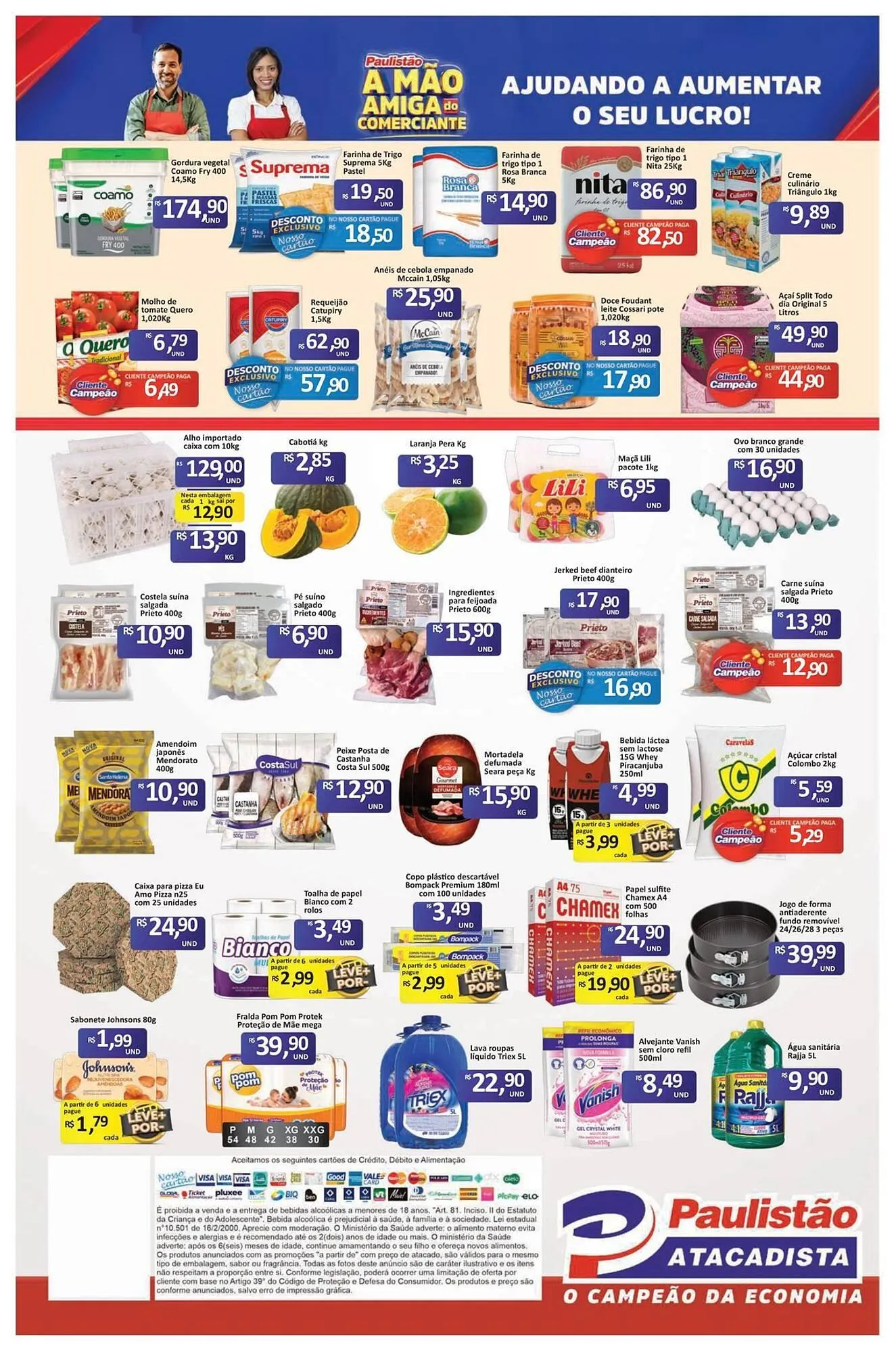 Encarte de Catálogo Paulistão Supermercados 11 de maio até 12 de maio 2026 - Pagina 2