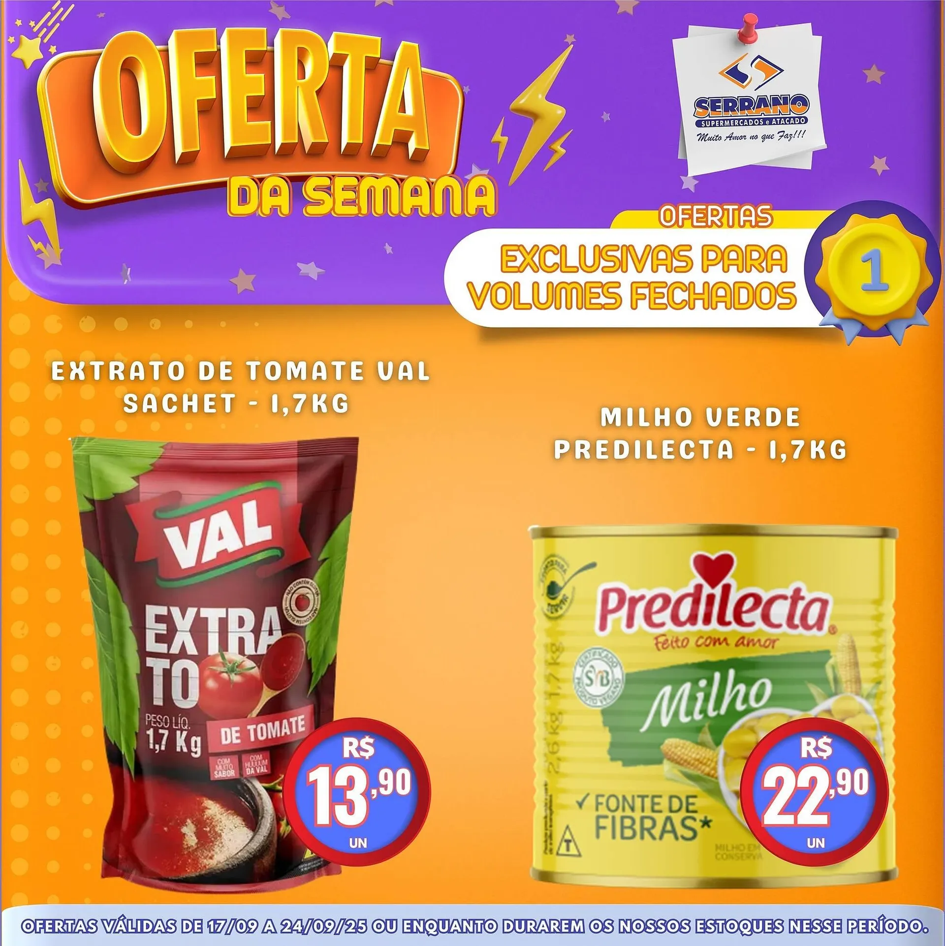 Encarte de Catálogo Serrano Supermercado 17 de setembro até 24 de setembro 2025 - Pagina 4