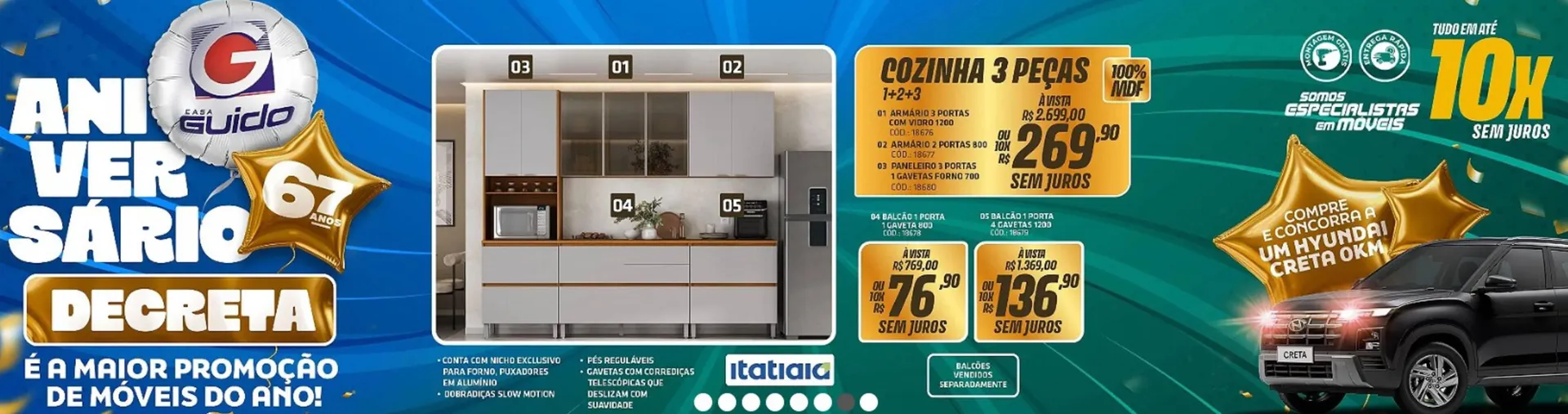 Encarte de Catálogo Lojas Guido 22 de julho até 22 de agosto 2025 - Pagina 6