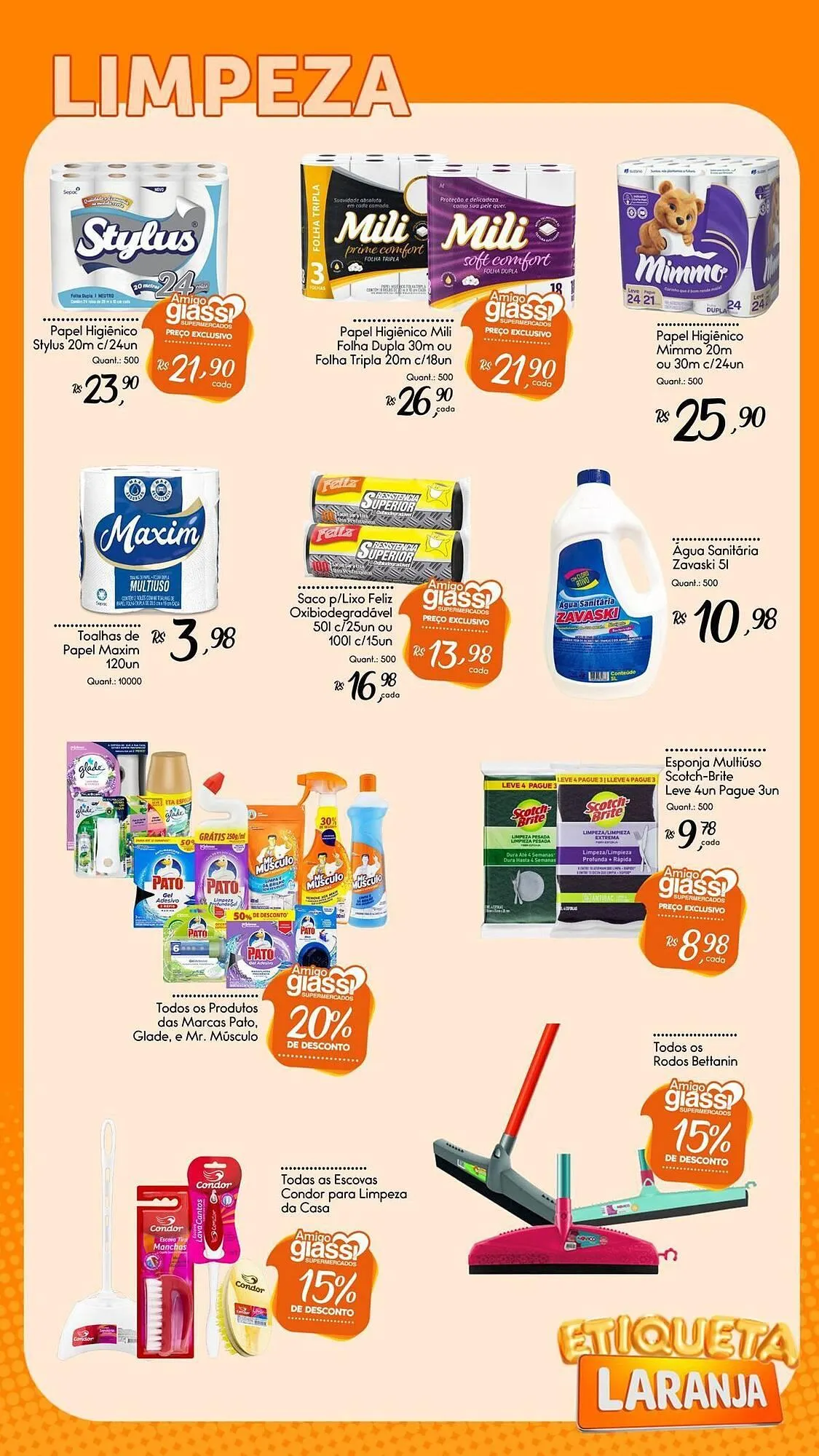 Encarte de Catálogo Giassi Supermercados 14 de abril até 24 de abril 2025 - Pagina 26