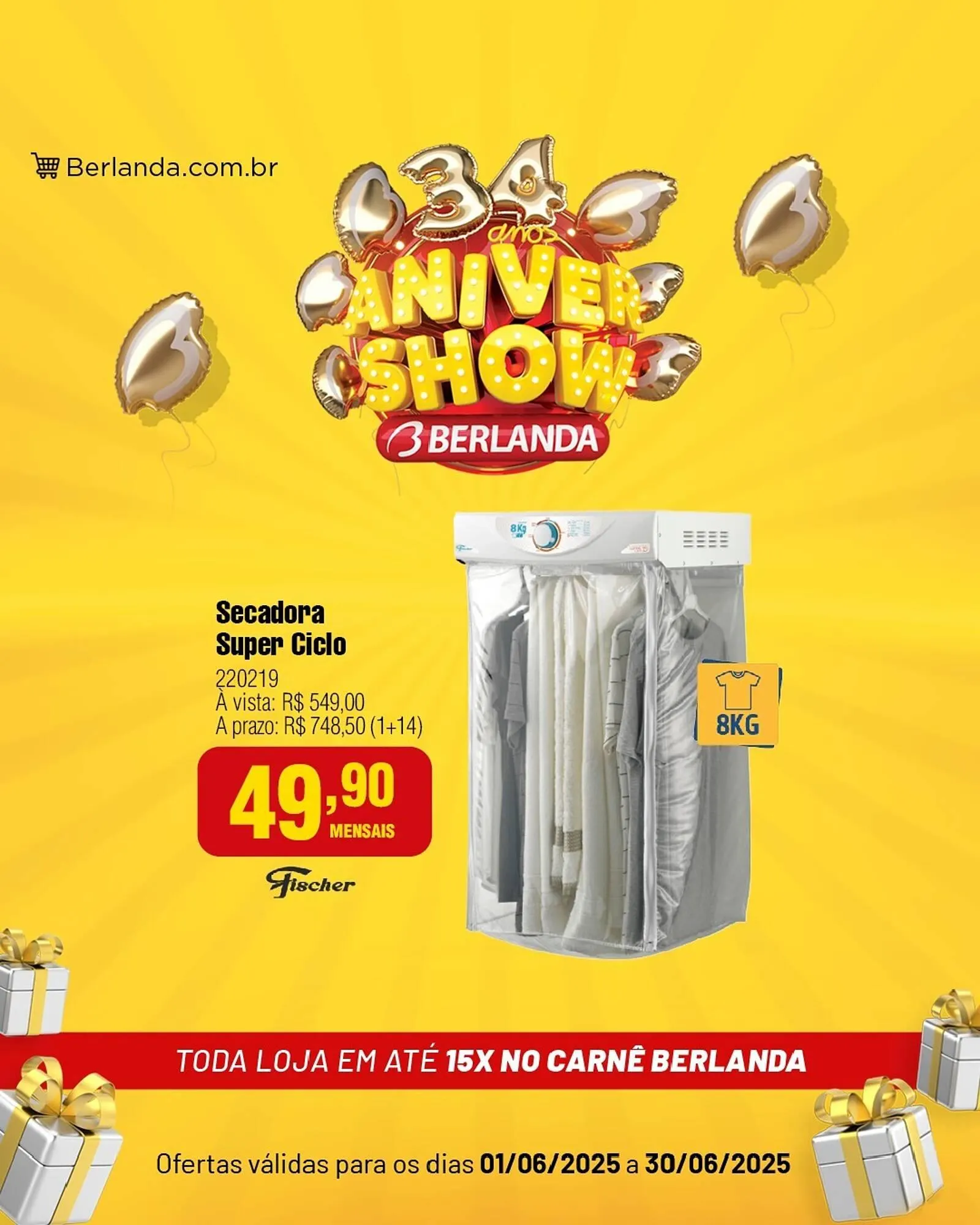 Encarte de Catálogo Berlanda 10 de junho até 30 de junho 2025 - Pagina 5