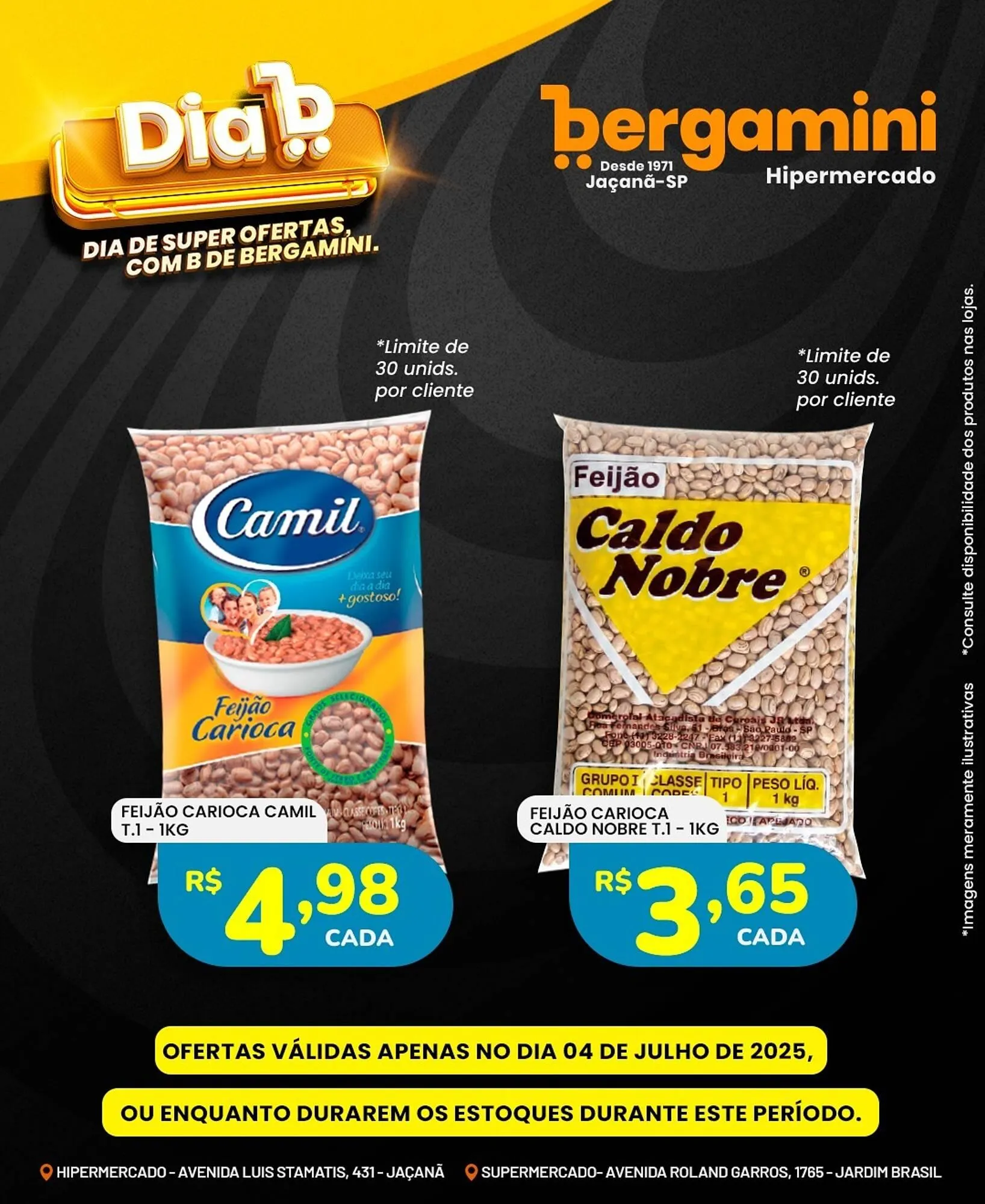 Encarte de Catálogo Supermercado Bergamini 3 de julho até 4 de julho 2025 - Pagina 3