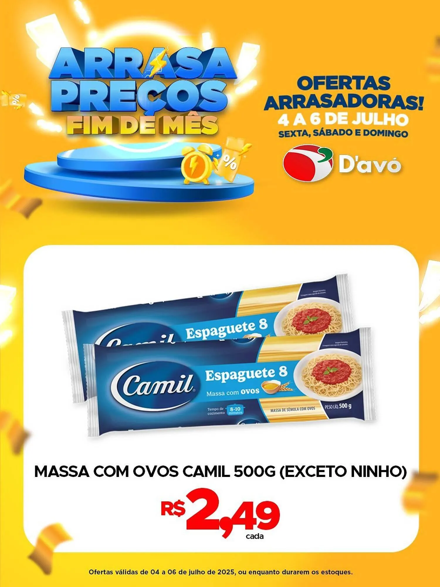 Encarte de Catálogo D'avó Supermercado 4 de julho até 6 de julho 2025 - Pagina 4