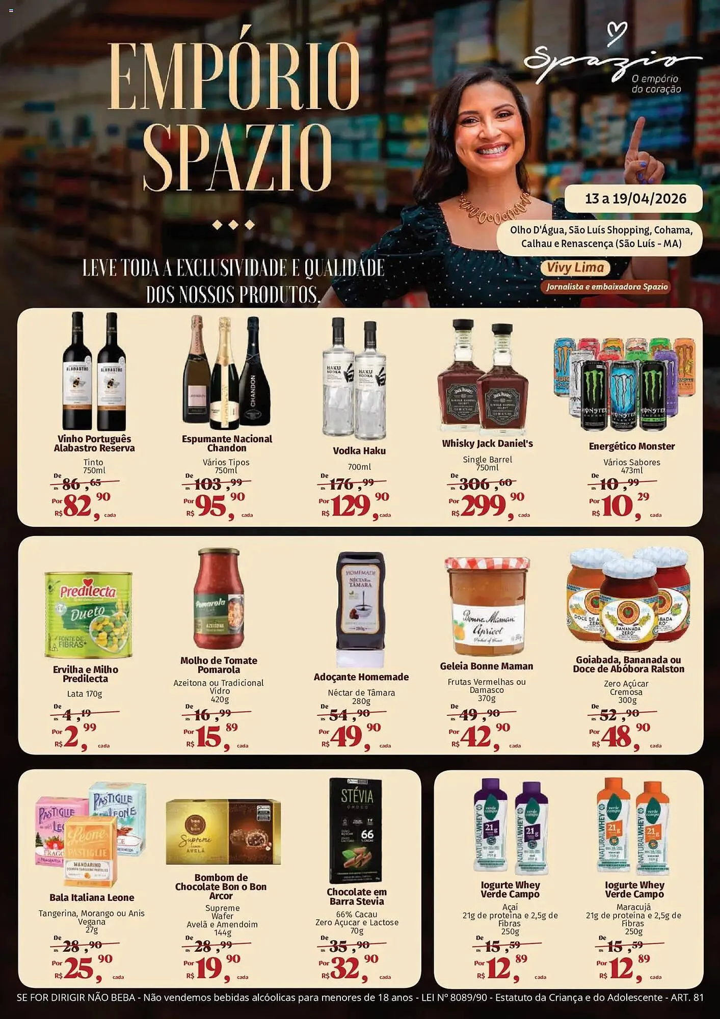 Encarte de Catálogo Supermercados Mateus 13 de abril até 20 de abril 2026 - Pagina 1