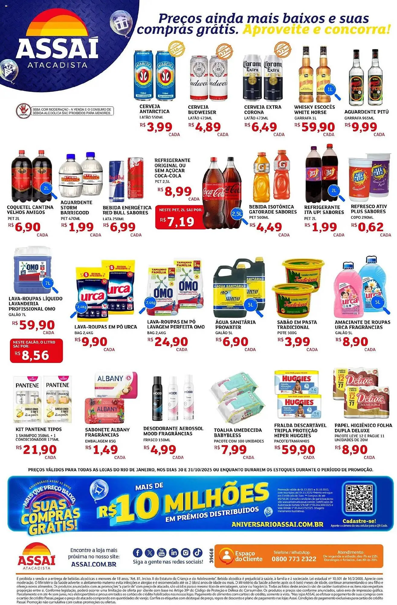 Encarte de Encarte Assaí Atacadista 30 de outubro até 31 de outubro 2025 - Pagina 2