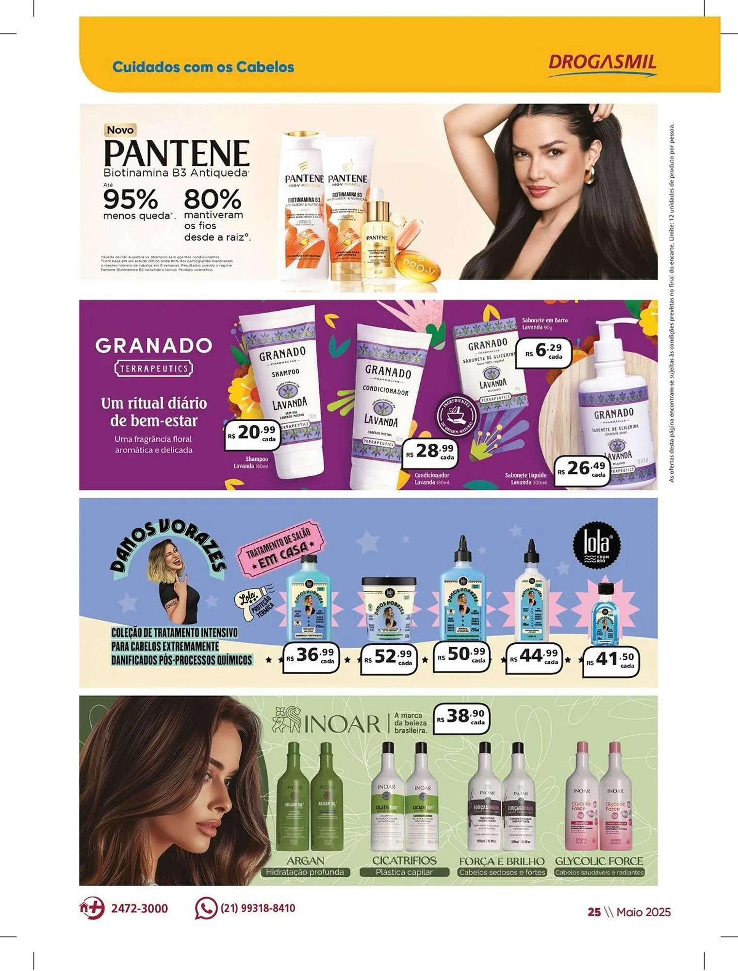 Encarte de Catálogo Drogasmil 5 de maio até 1 de junho 2025 - Pagina 25
