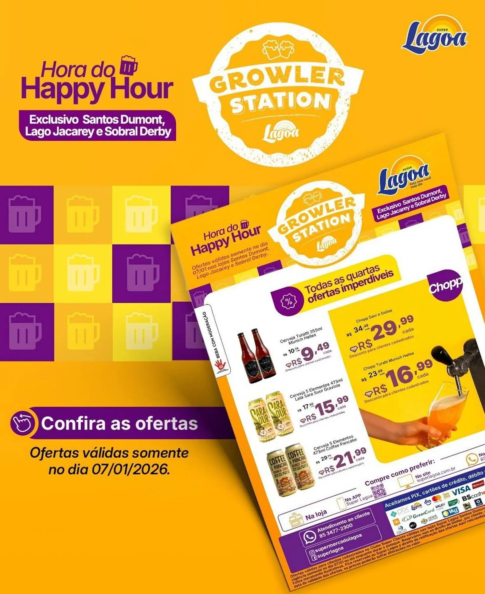 Encarte de Encarte Super Lagoa 7 de janeiro até 8 de janeiro 2026 - Pagina 3