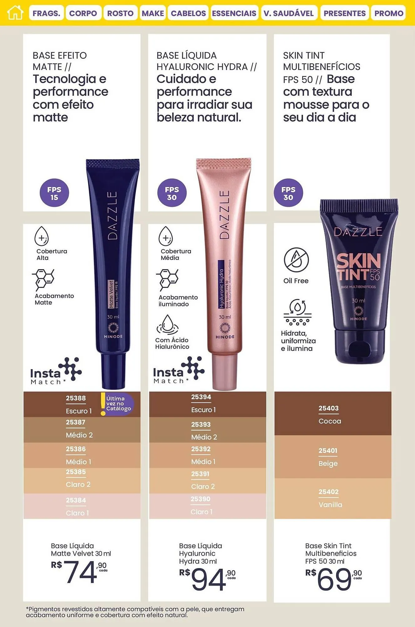 Encarte de Catálogo Hinode 1 de outubro até 31 de outubro 2025 - Pagina 71