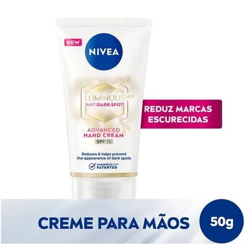 Creme para Mãos Nivea Luminous 630 50g