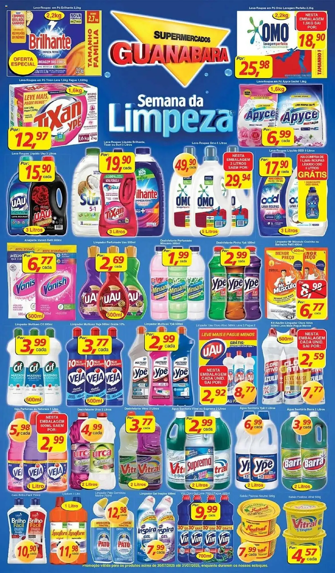 Encarte de Catálogo Supermercados Guanabara 30 de julho até 31 de julho 2025 - Pagina 9