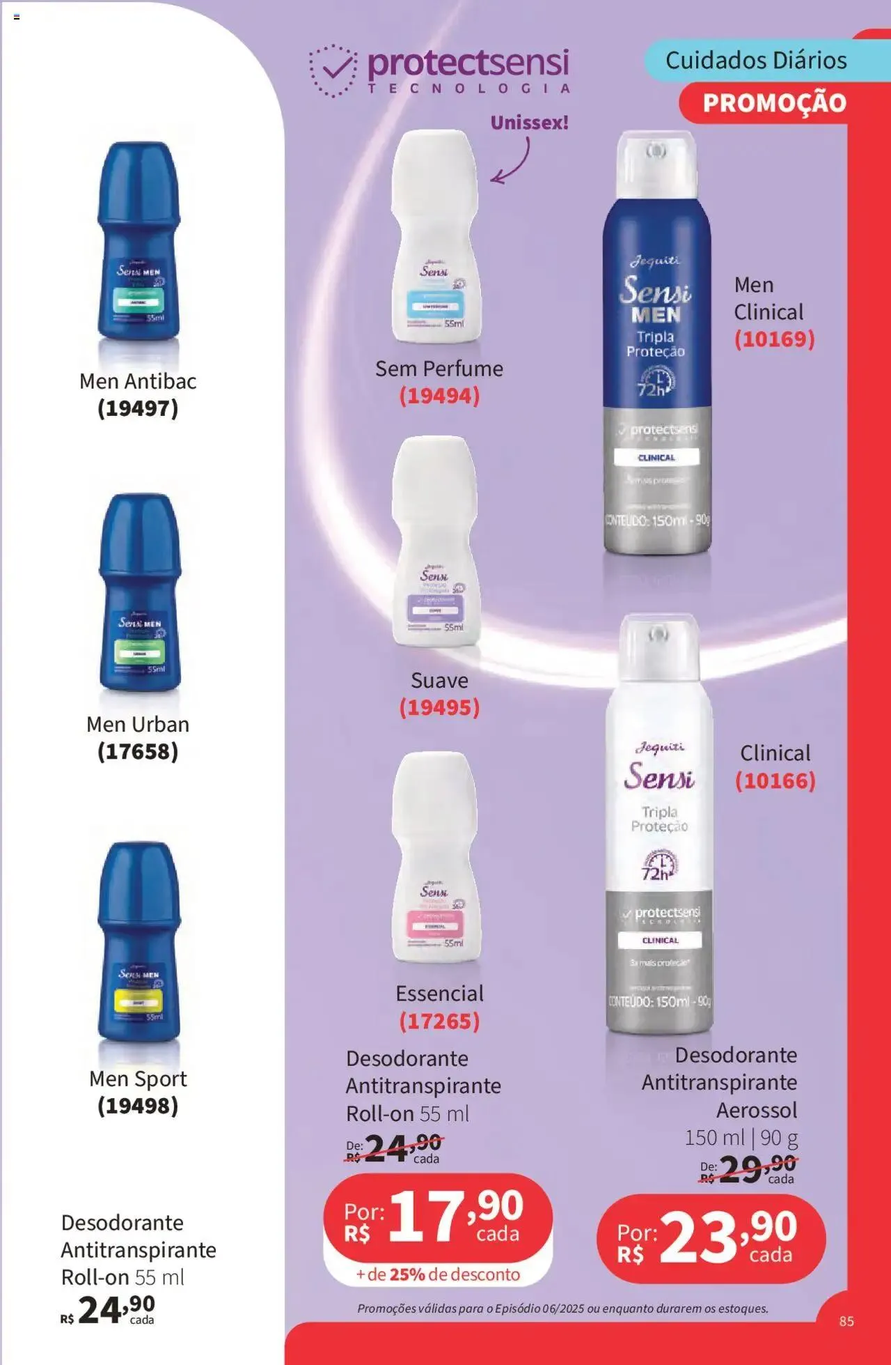 Encarte de Jequiti - Revista 06/2025 21 de abril até 16 de maio 2025 - Pagina 85