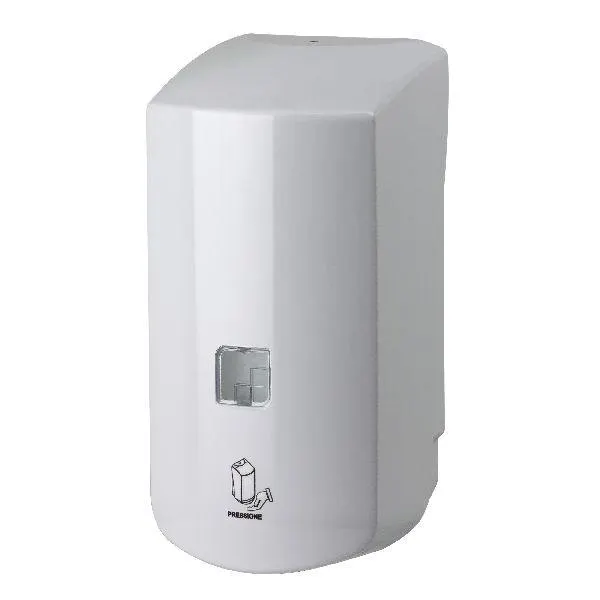 Dispenser Sabonete e Álcool Gel Com Reservatório 800ml 1 UN Mazzo