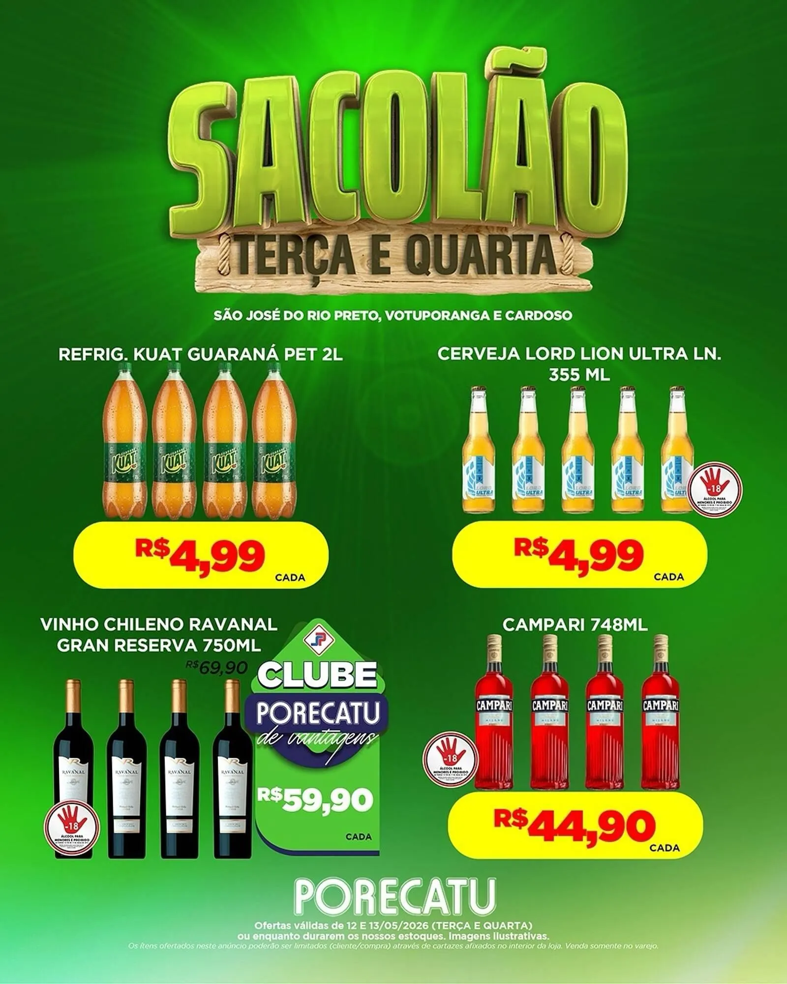 Encarte de Catálogo Supermercado Porecatu 12 de maio até 13 de maio 2026 - Pagina 16