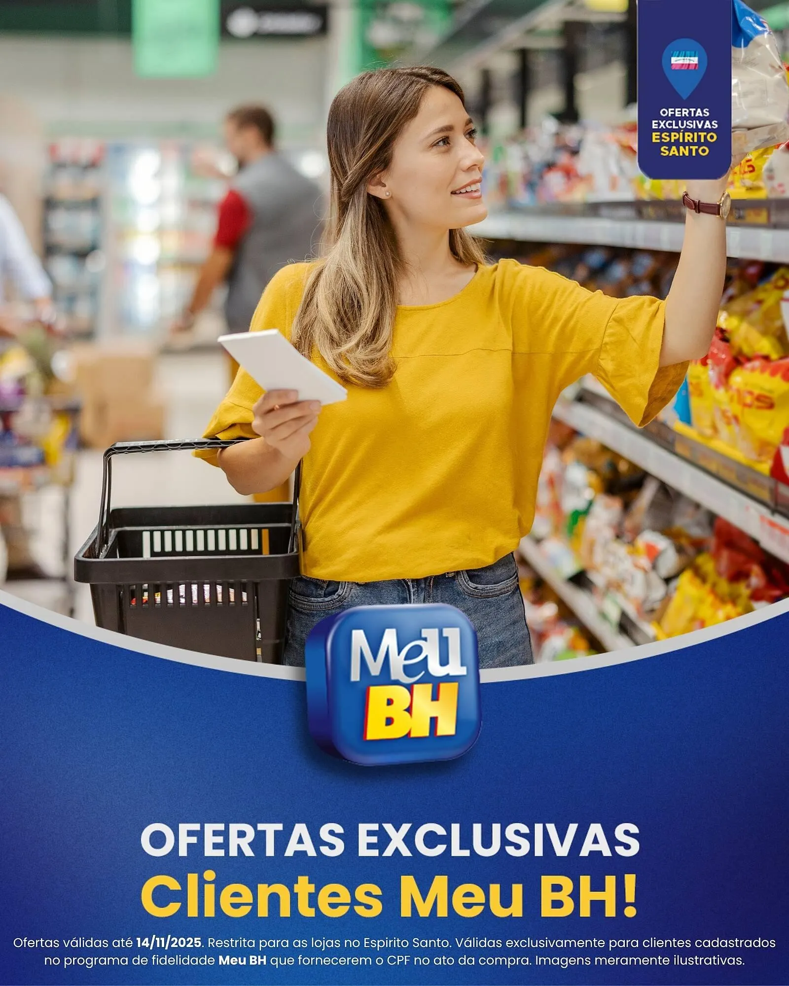 Encarte de Folheto Supermercados BH 11 de novembro até 14 de novembro 2025 - Pagina 1